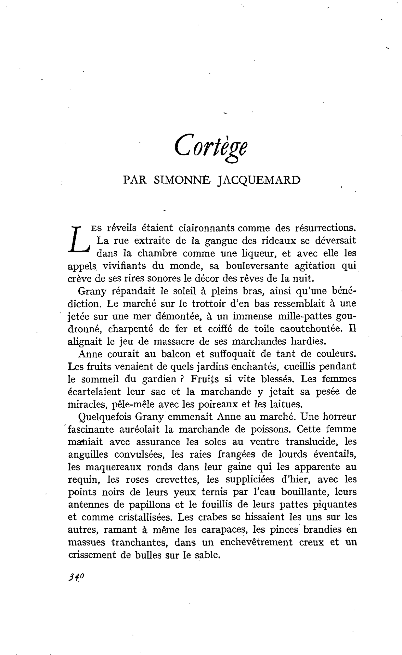 Cortège