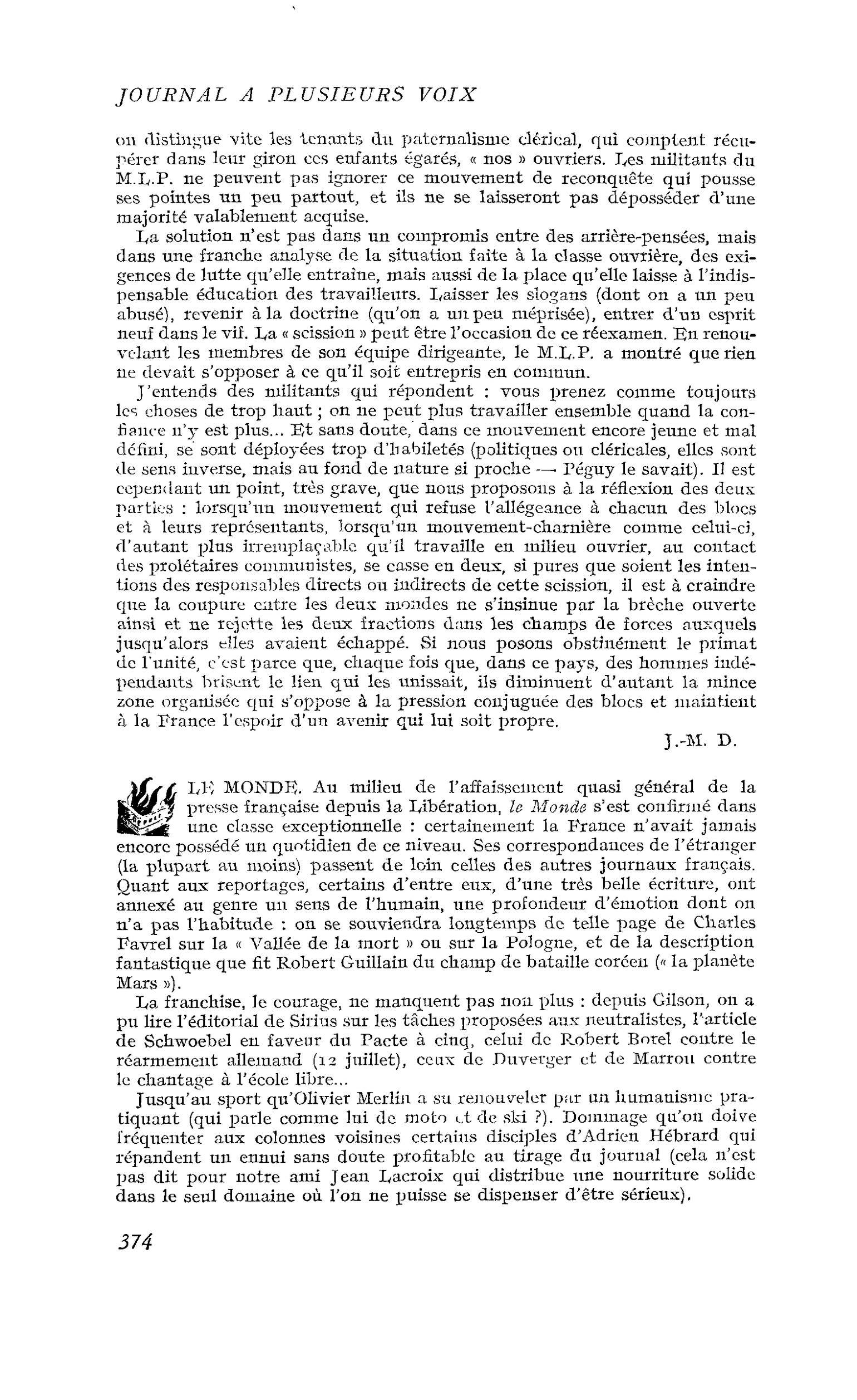 LE MONDE