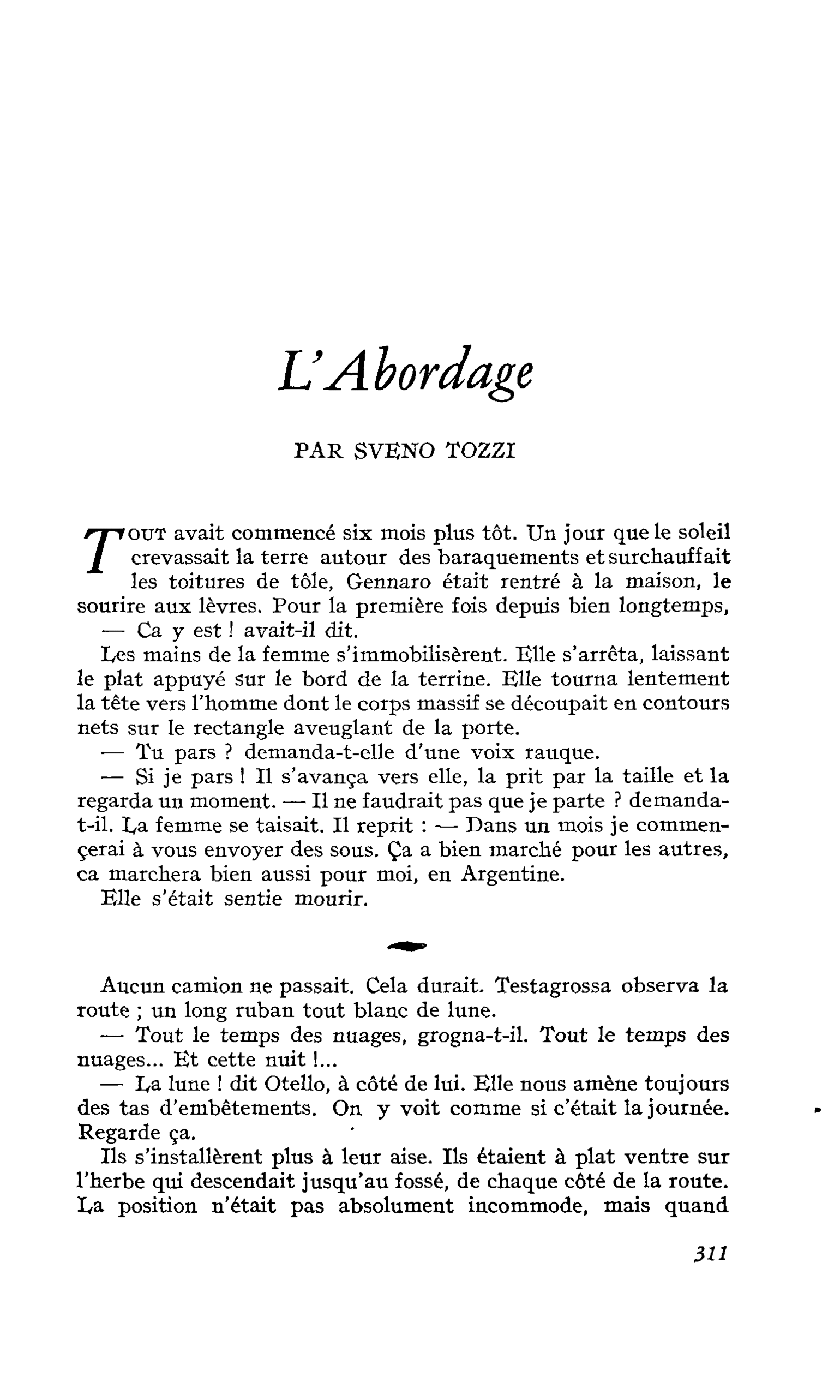 L’Abordage