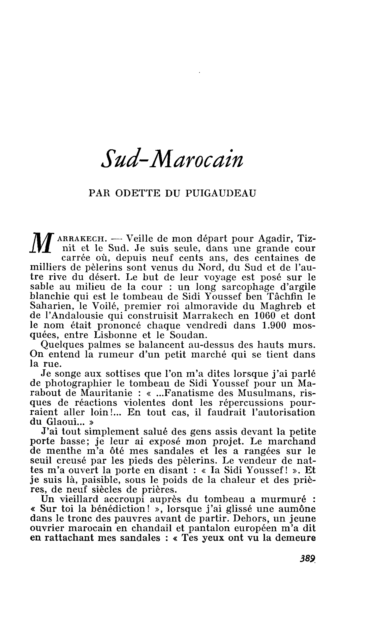 Sud-Marocain