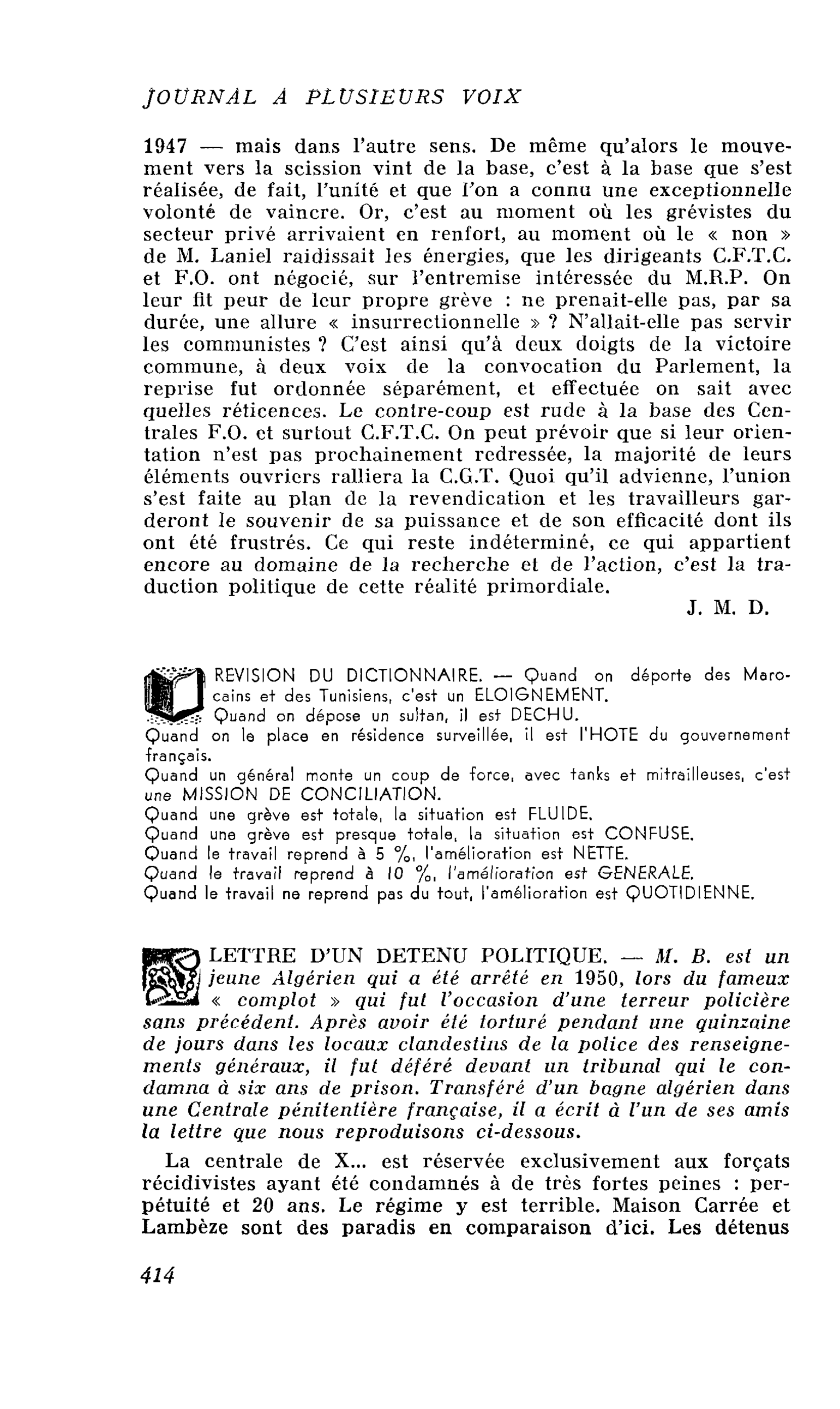 REVISION DU DICTIONNAIRE