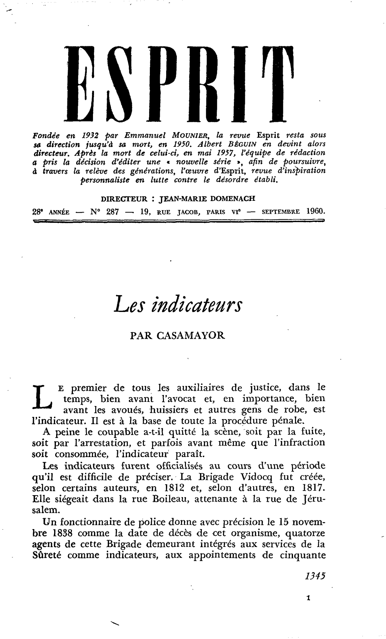 Les indicateurs