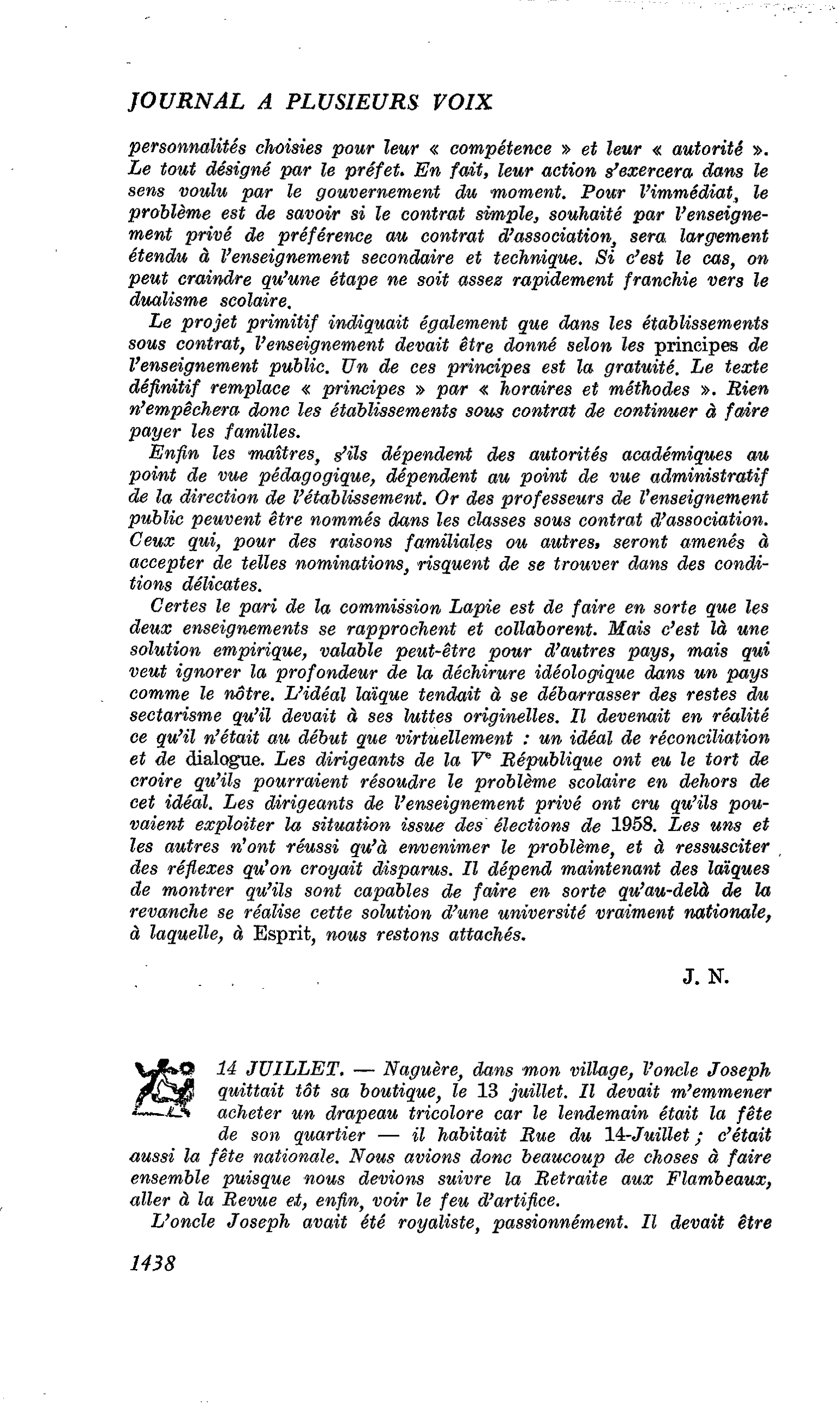14 JUILLET