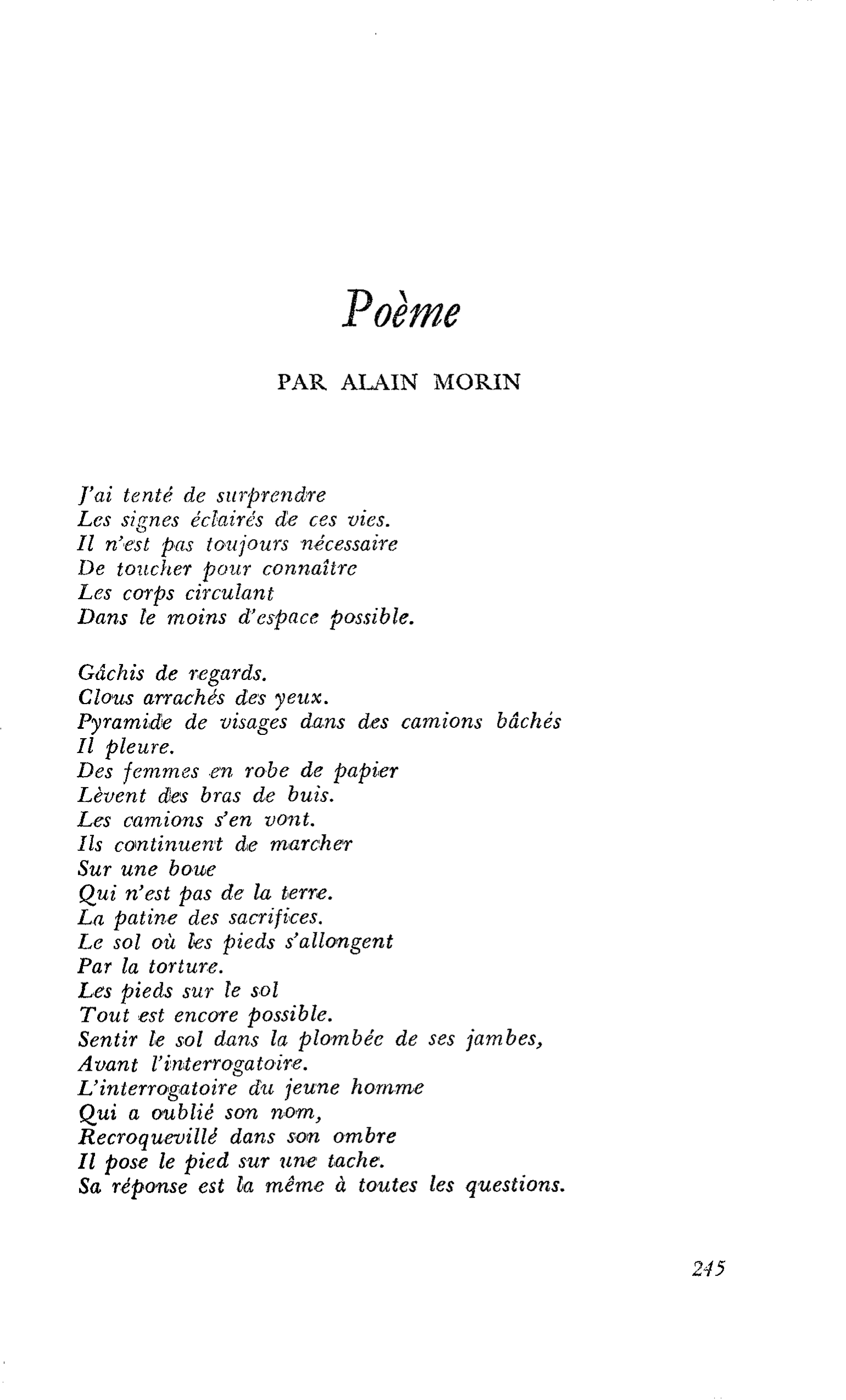 Poème