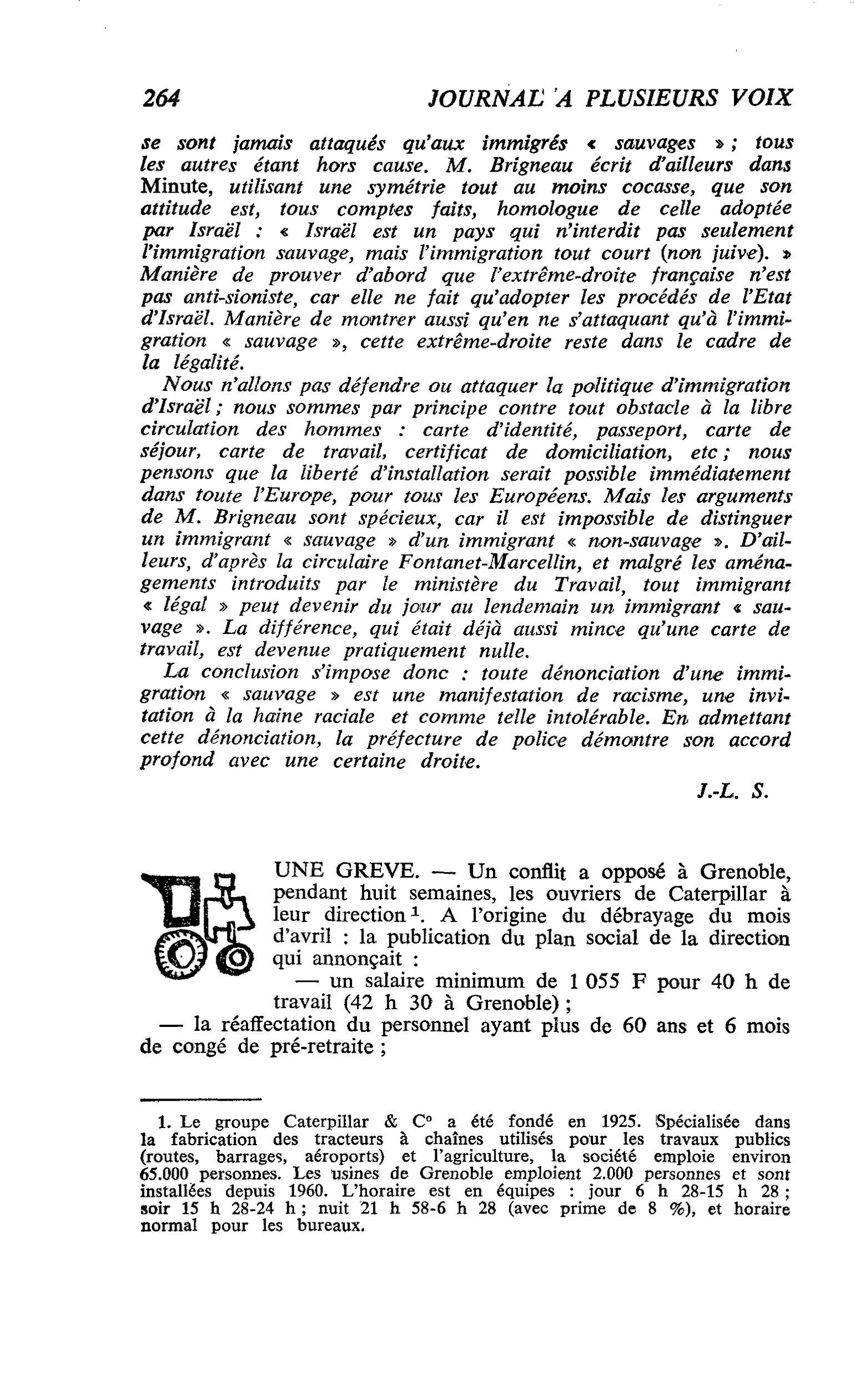 UNE GREVE