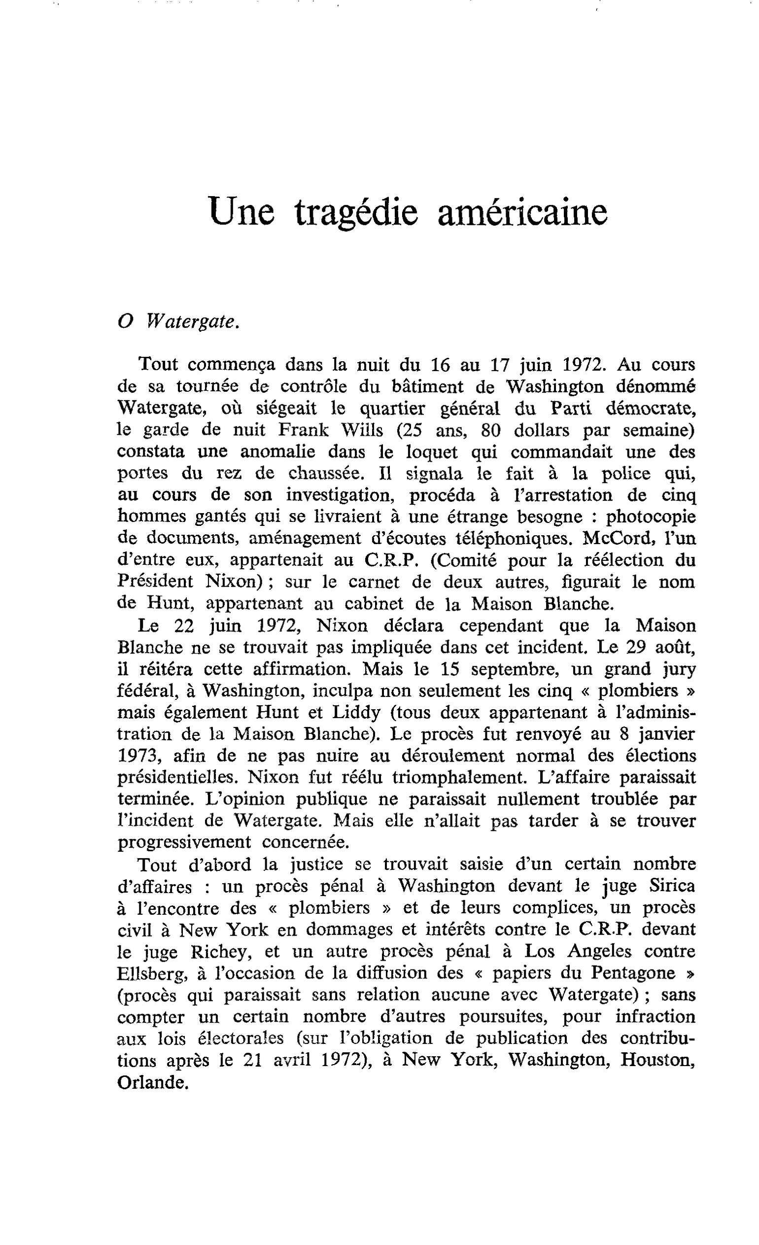 Une tragédie américaine