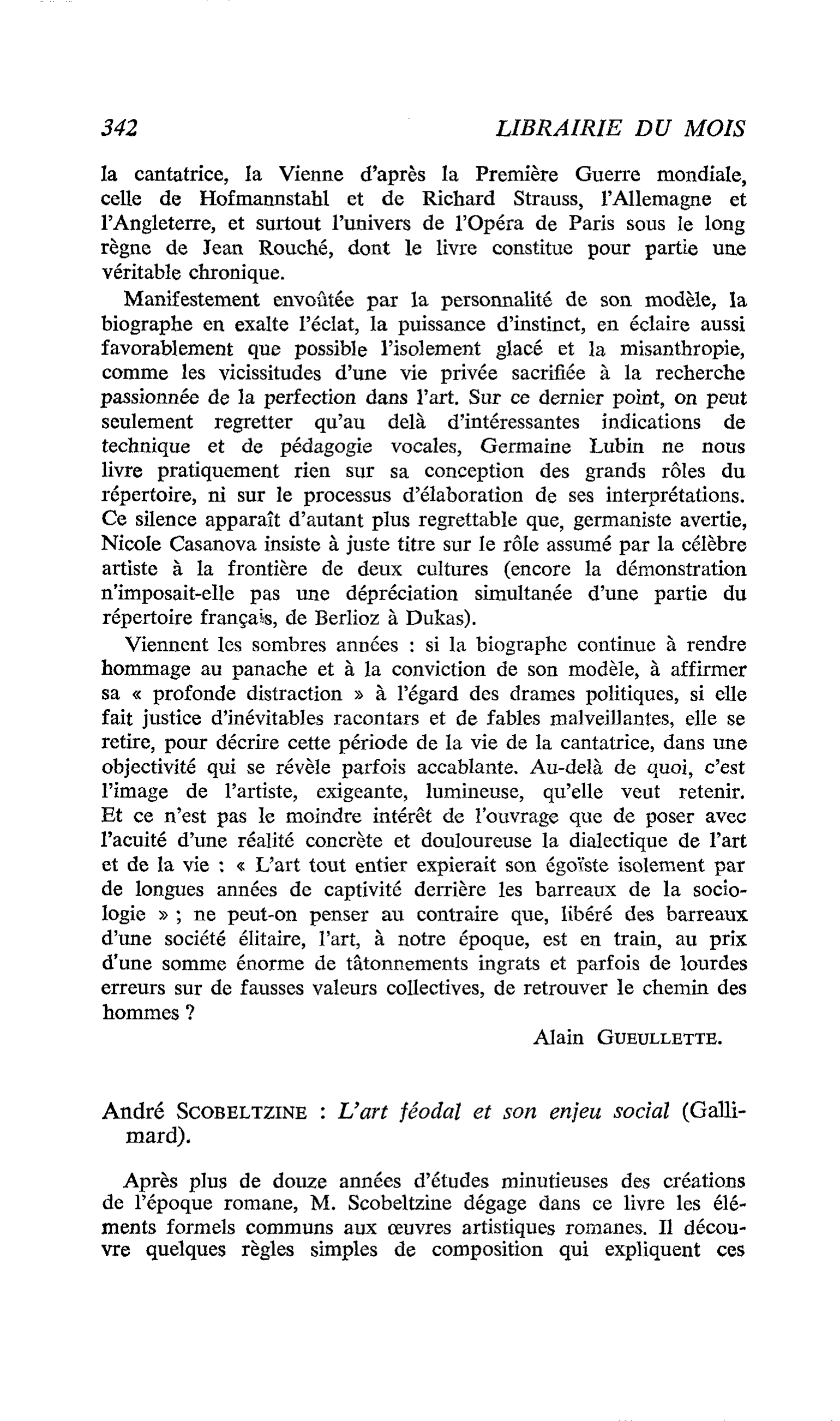 André Scobeltzine : L’art féodal et son enjeu social