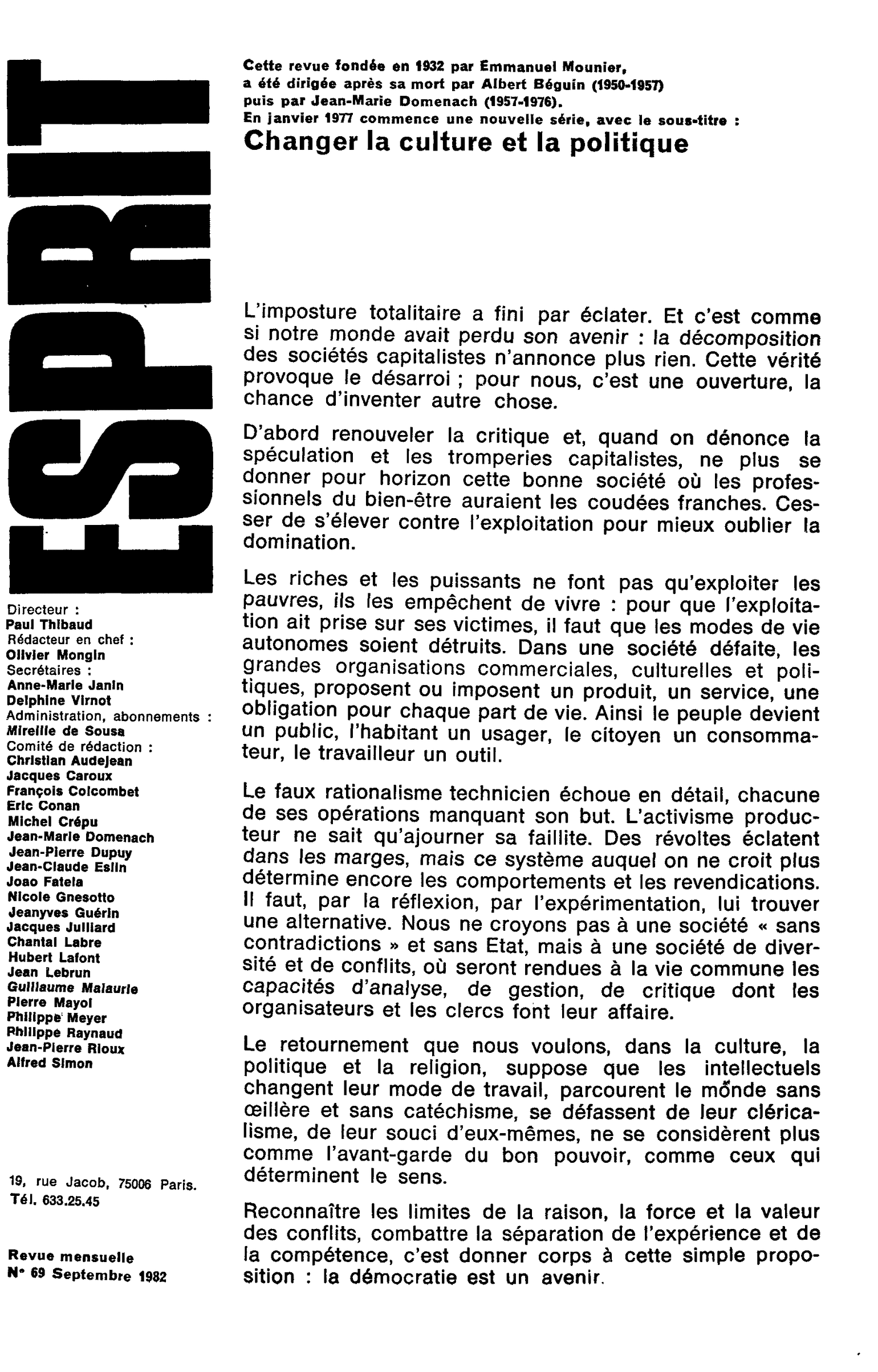 Editorial
