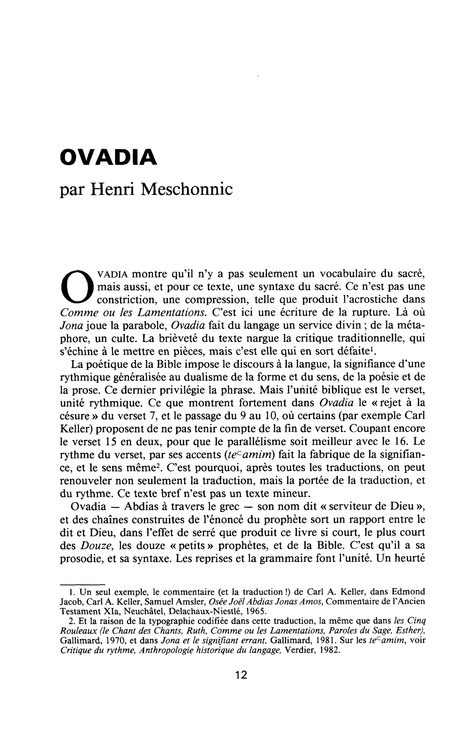 OVADIA