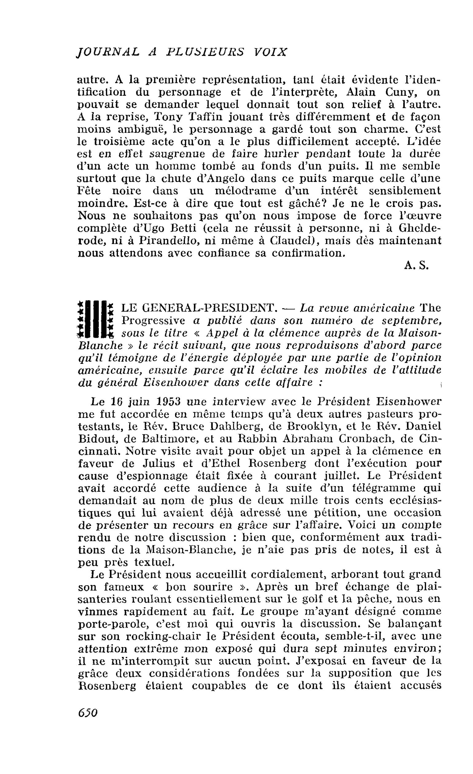 LE GENERAL-PRESIDENT