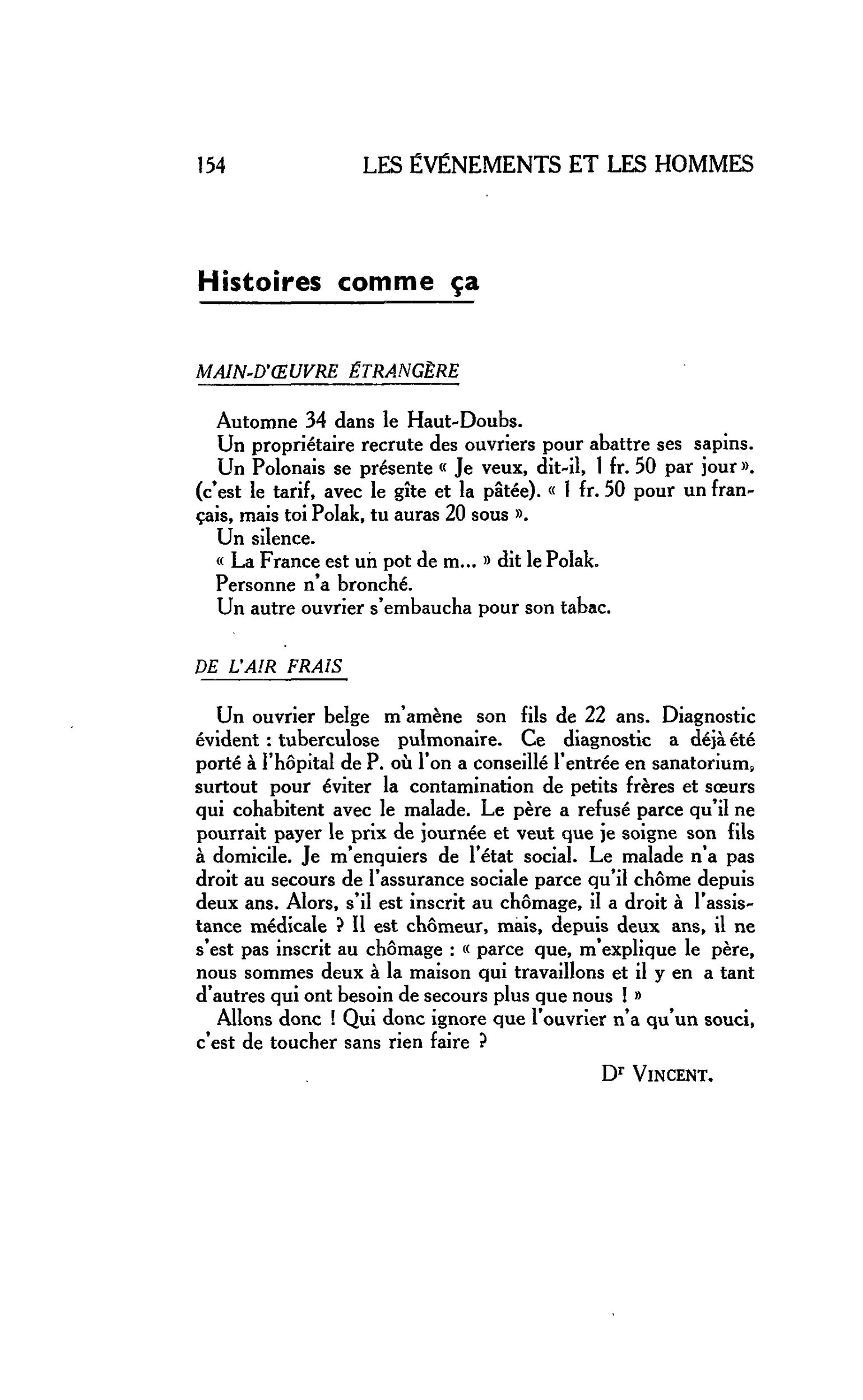 LA VIE QUOTIDIENNE : Histoires comme ça