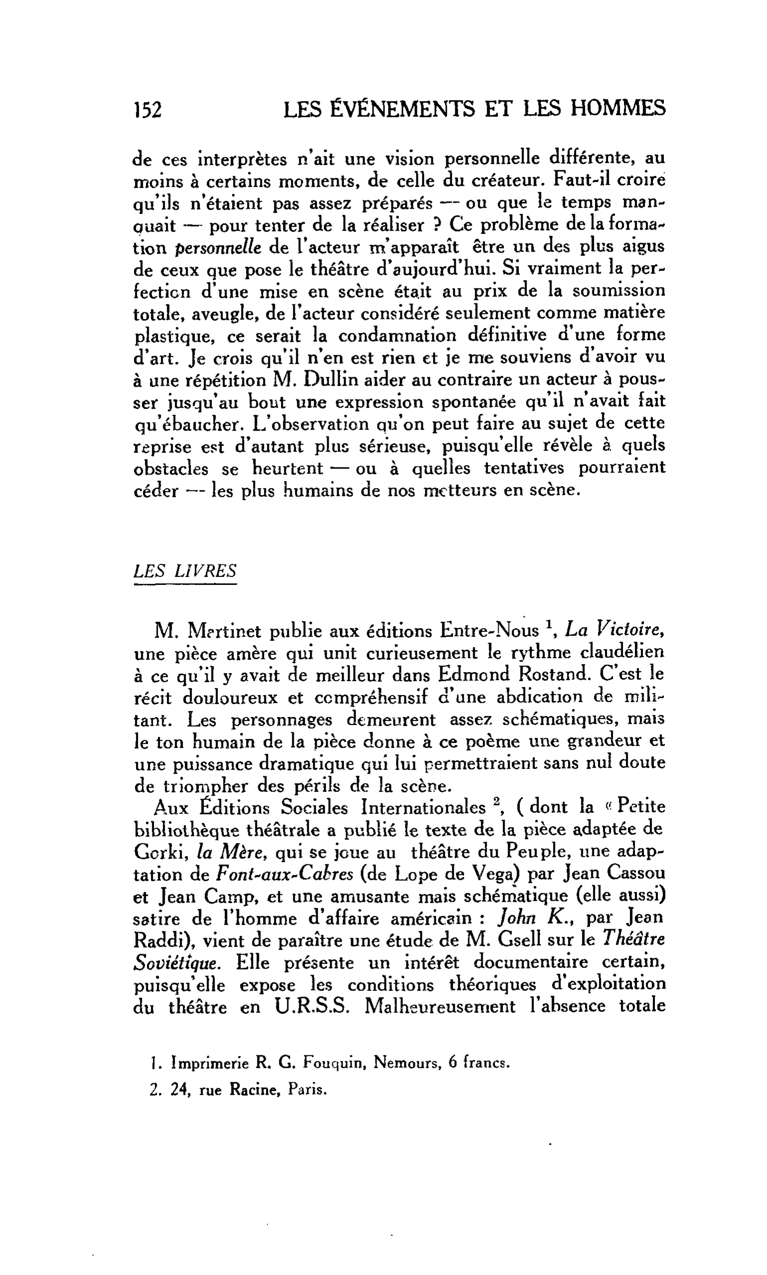 LES ARTS : LES LIVRES