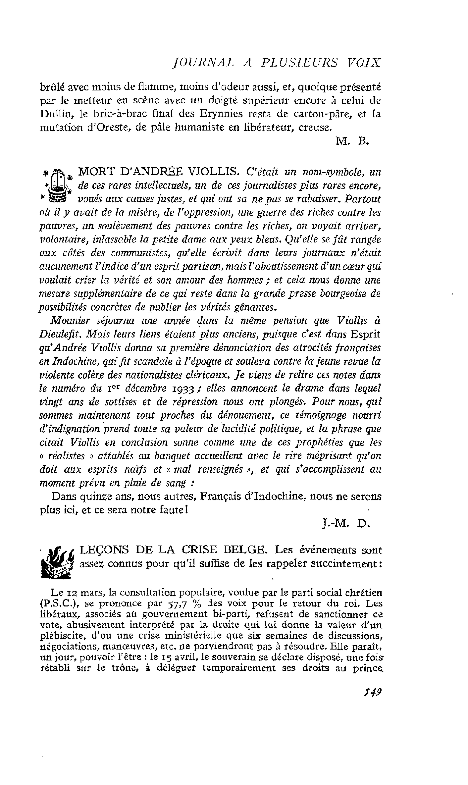 MORT D’ANDRÉE VIOLLIS