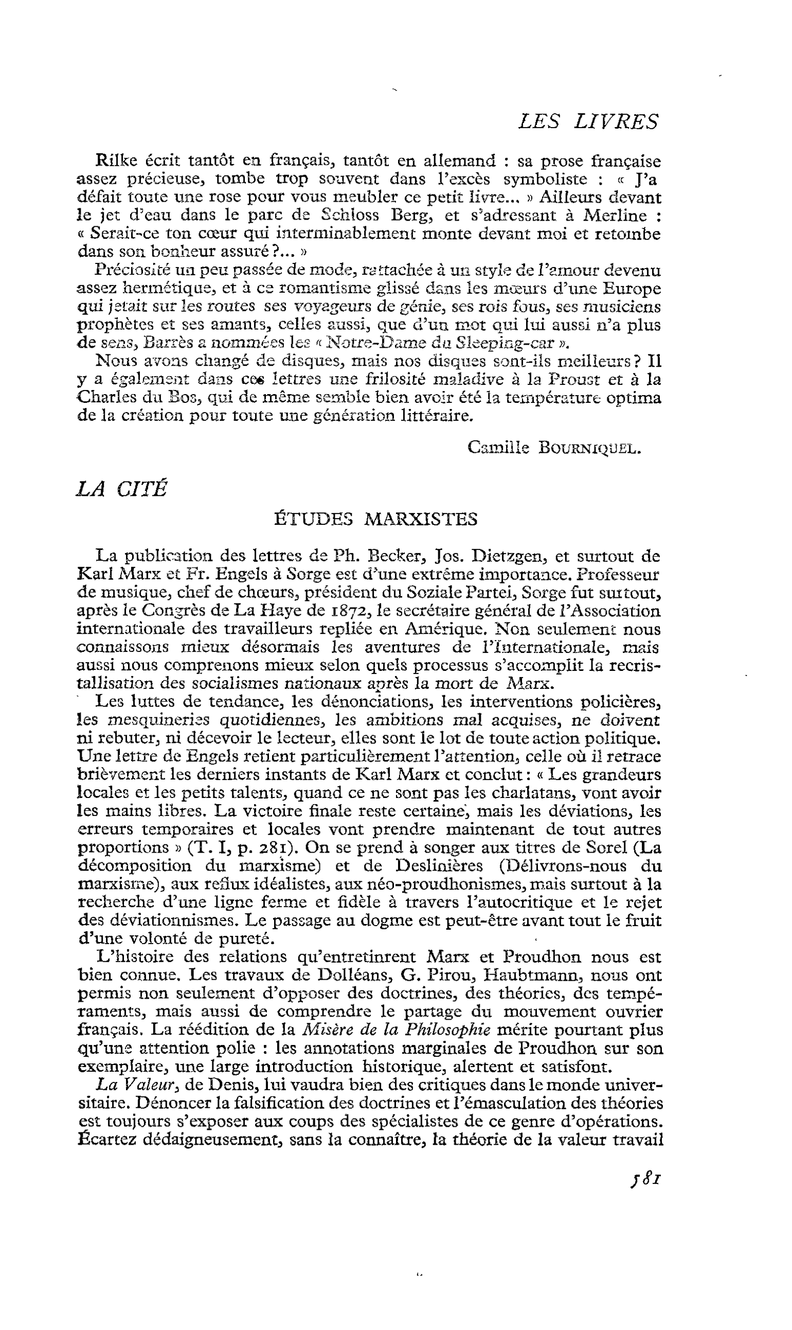 Études marxistes