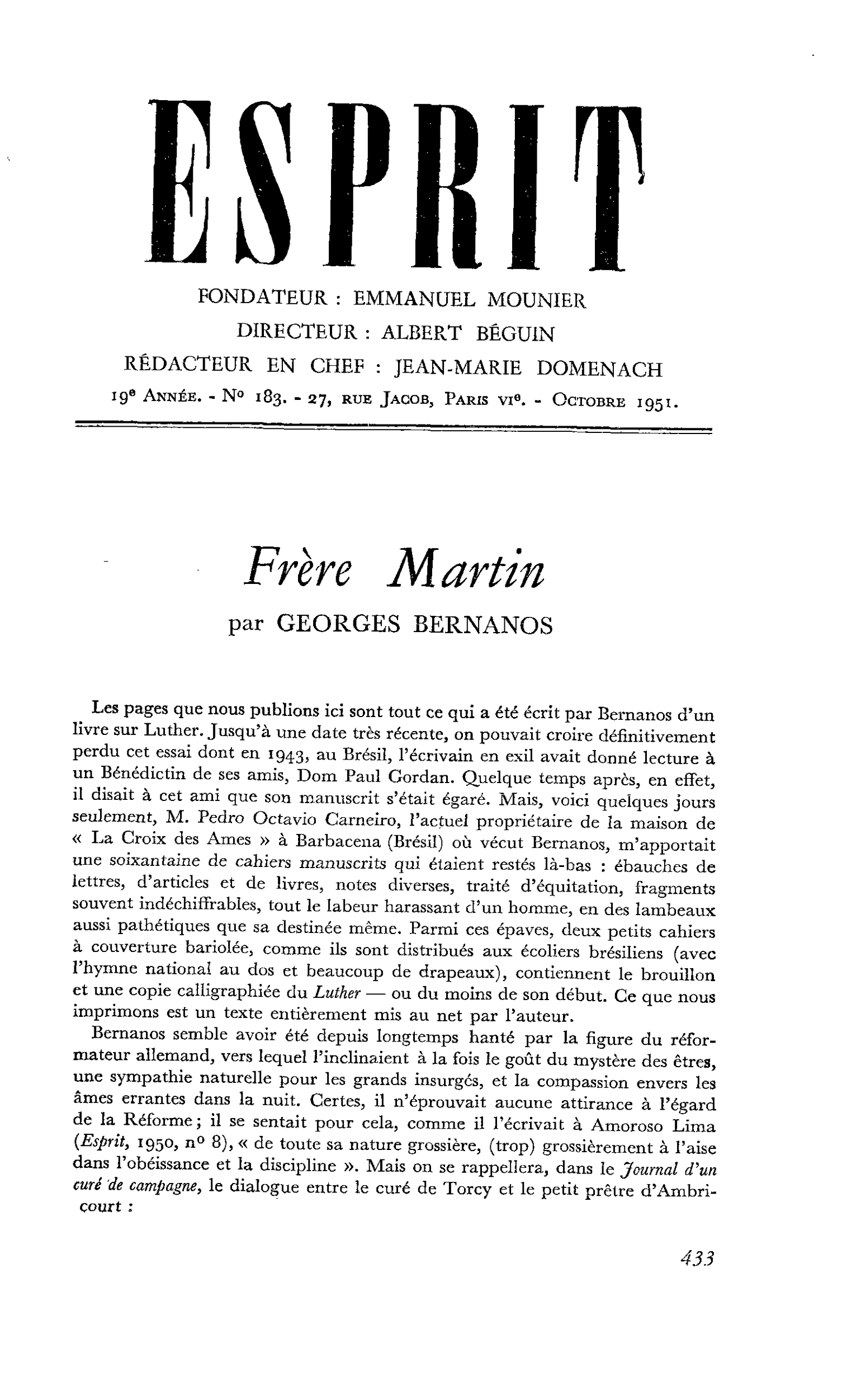 Frère Martin