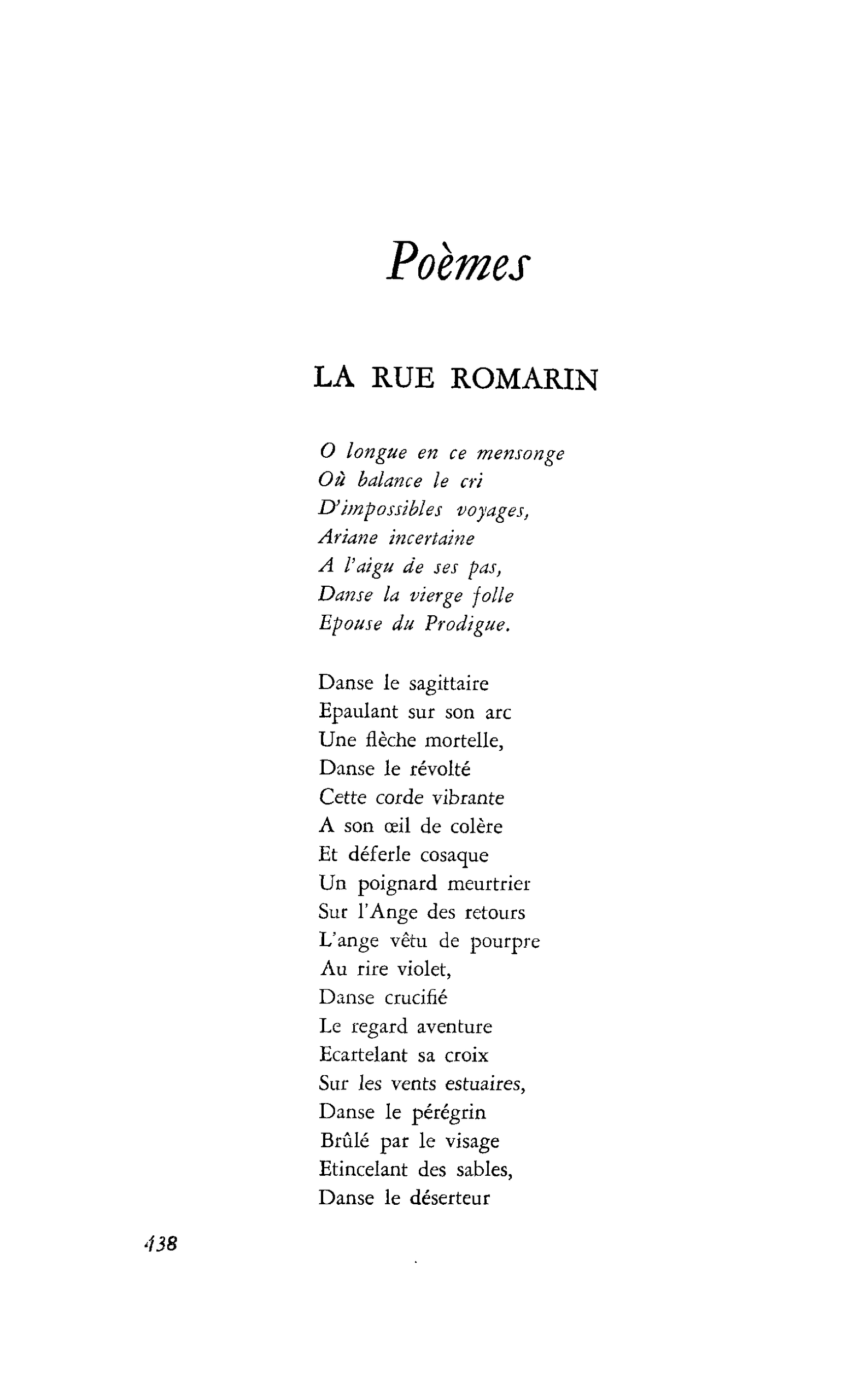 Poèmes