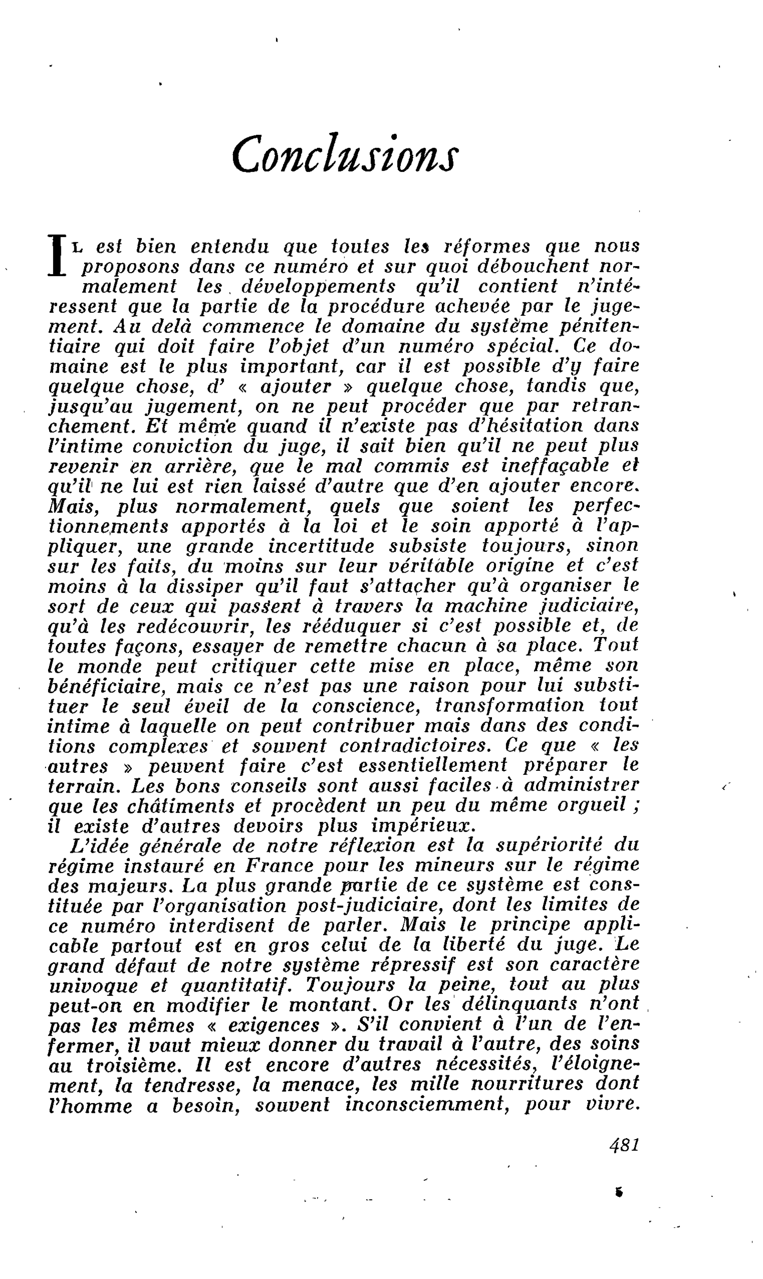Conclusions