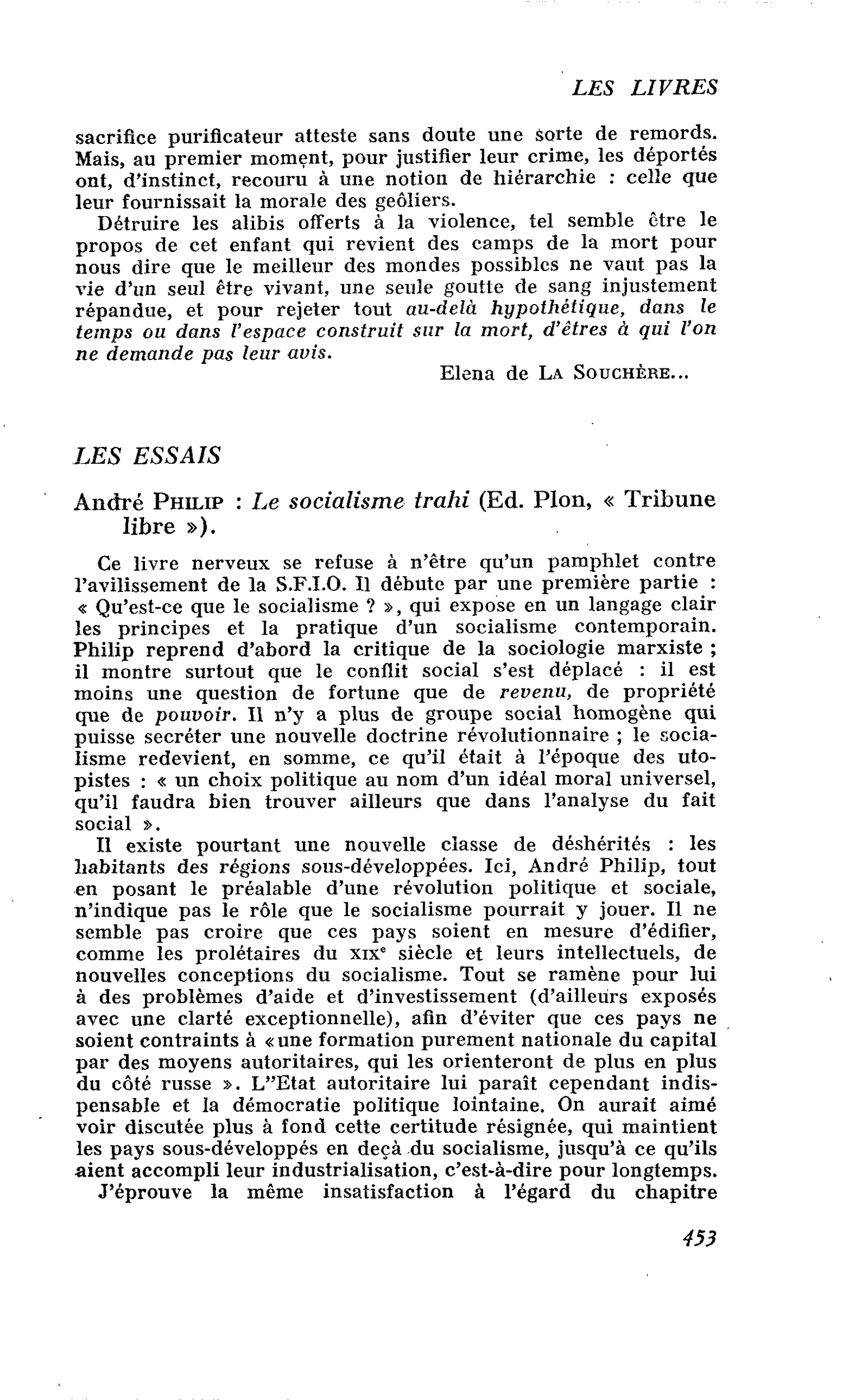 André Philip : Le socialisme trahi