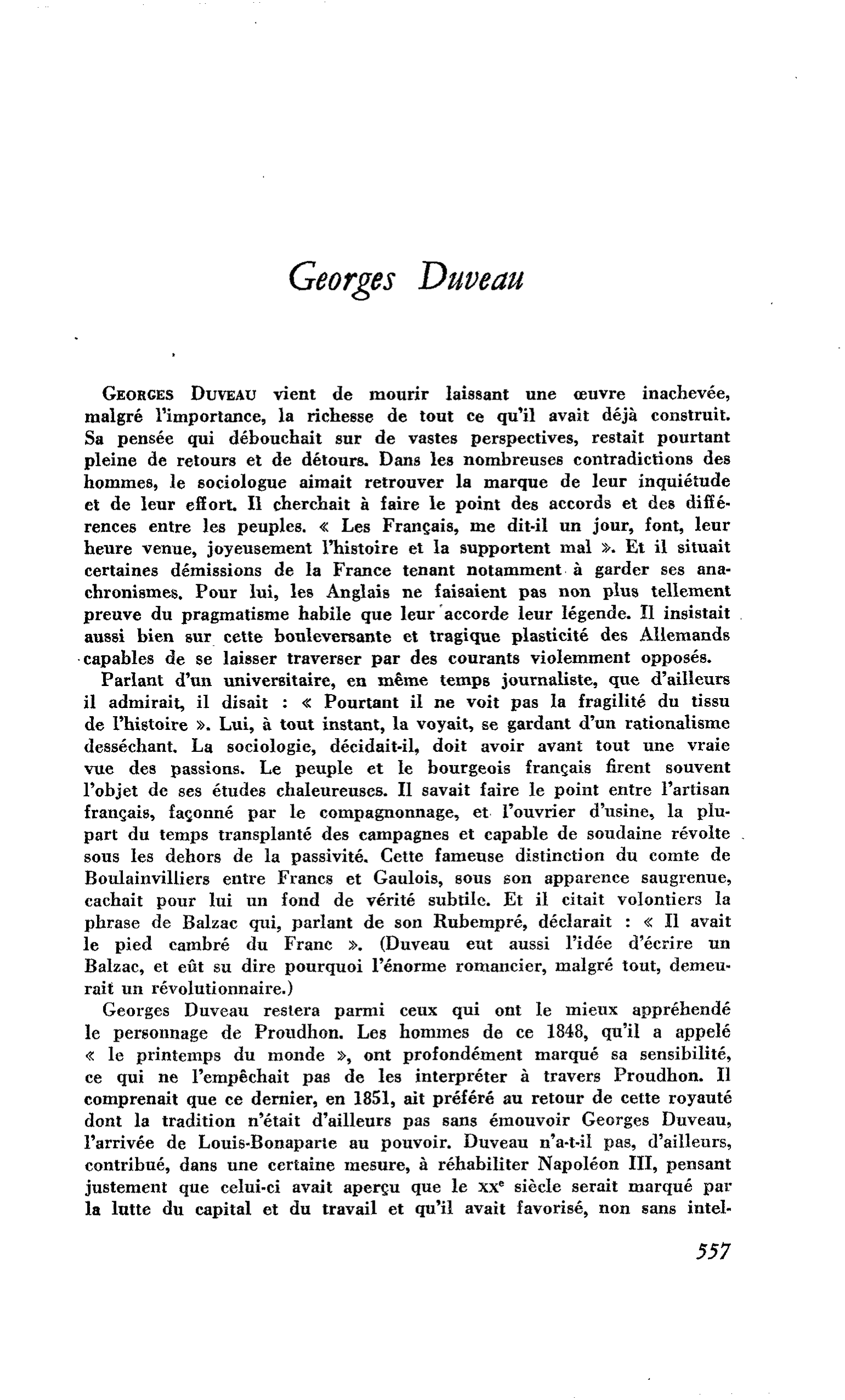 Georges Duveau