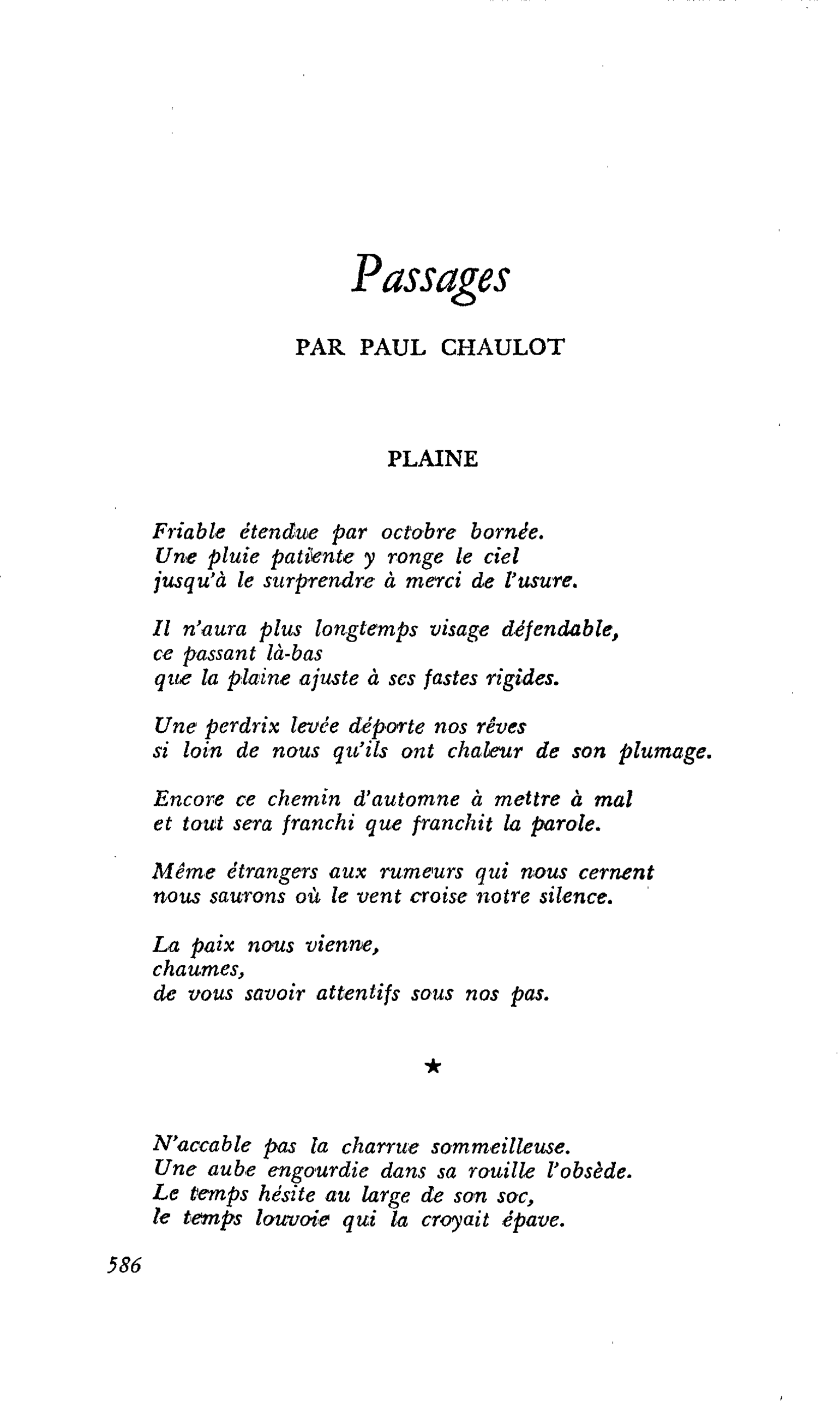 Passages