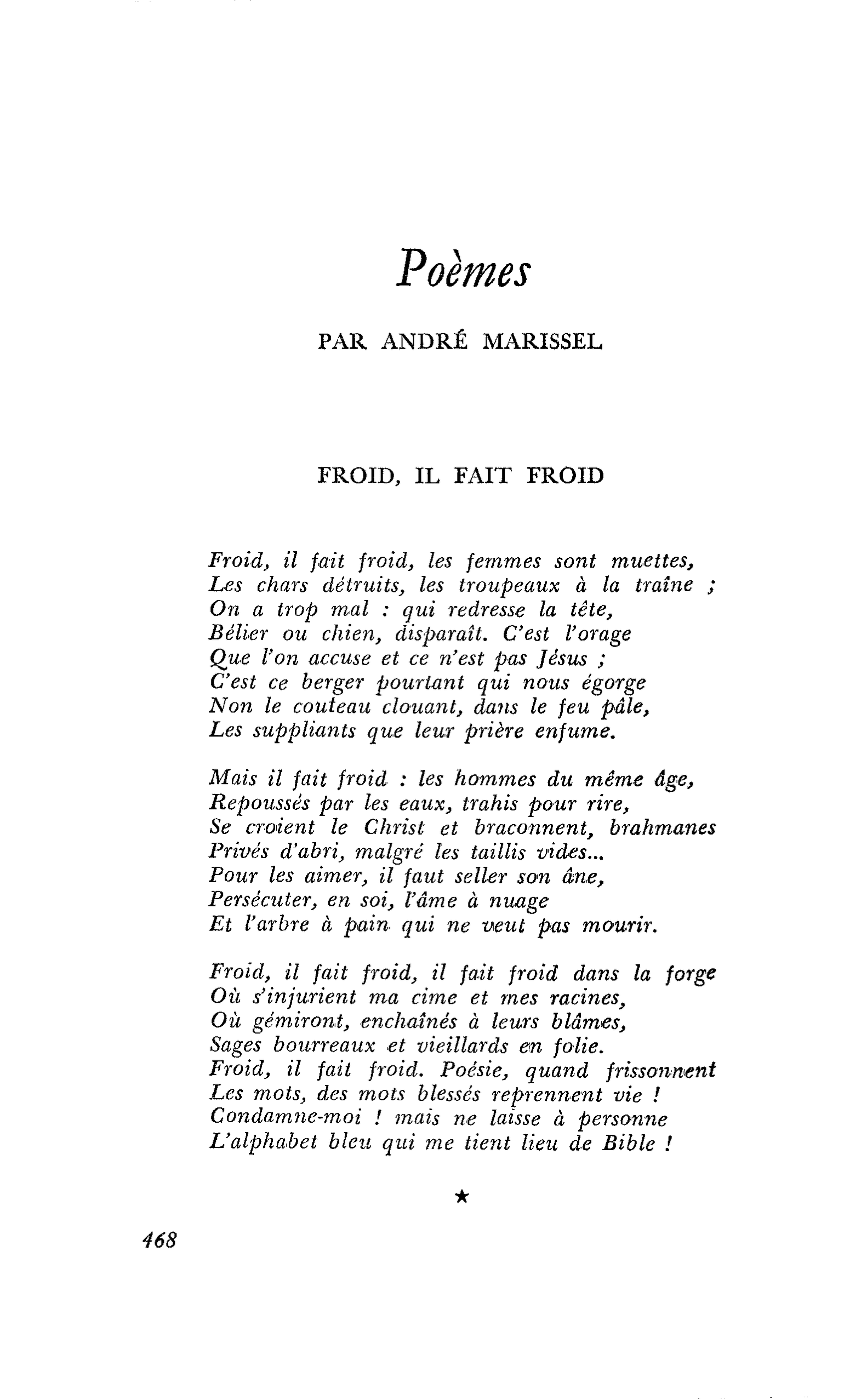 Poèmes