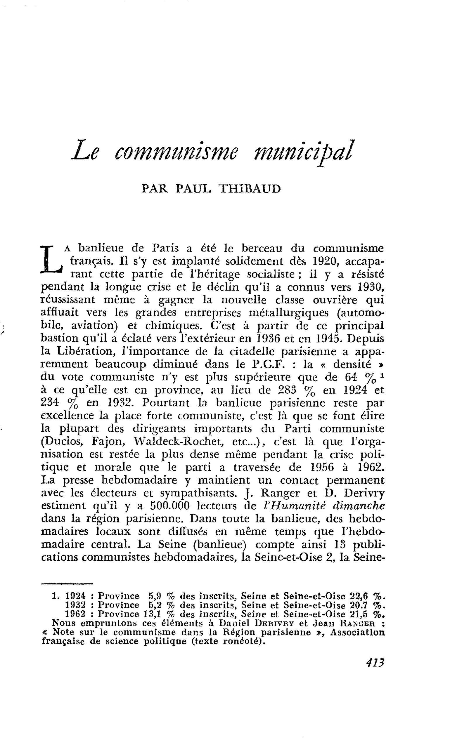 Le communisme municipal