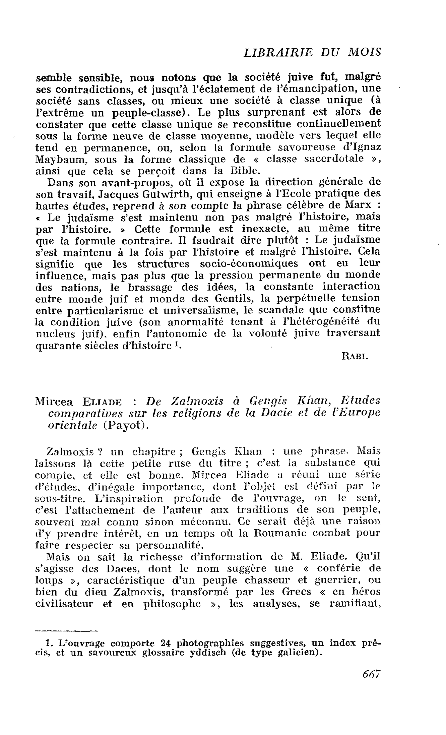 Mircea Eliade : De Zalmoxis à Gengis Khan, Etudes comparatives sur les religions de la Dacie et de l’Europe orientale