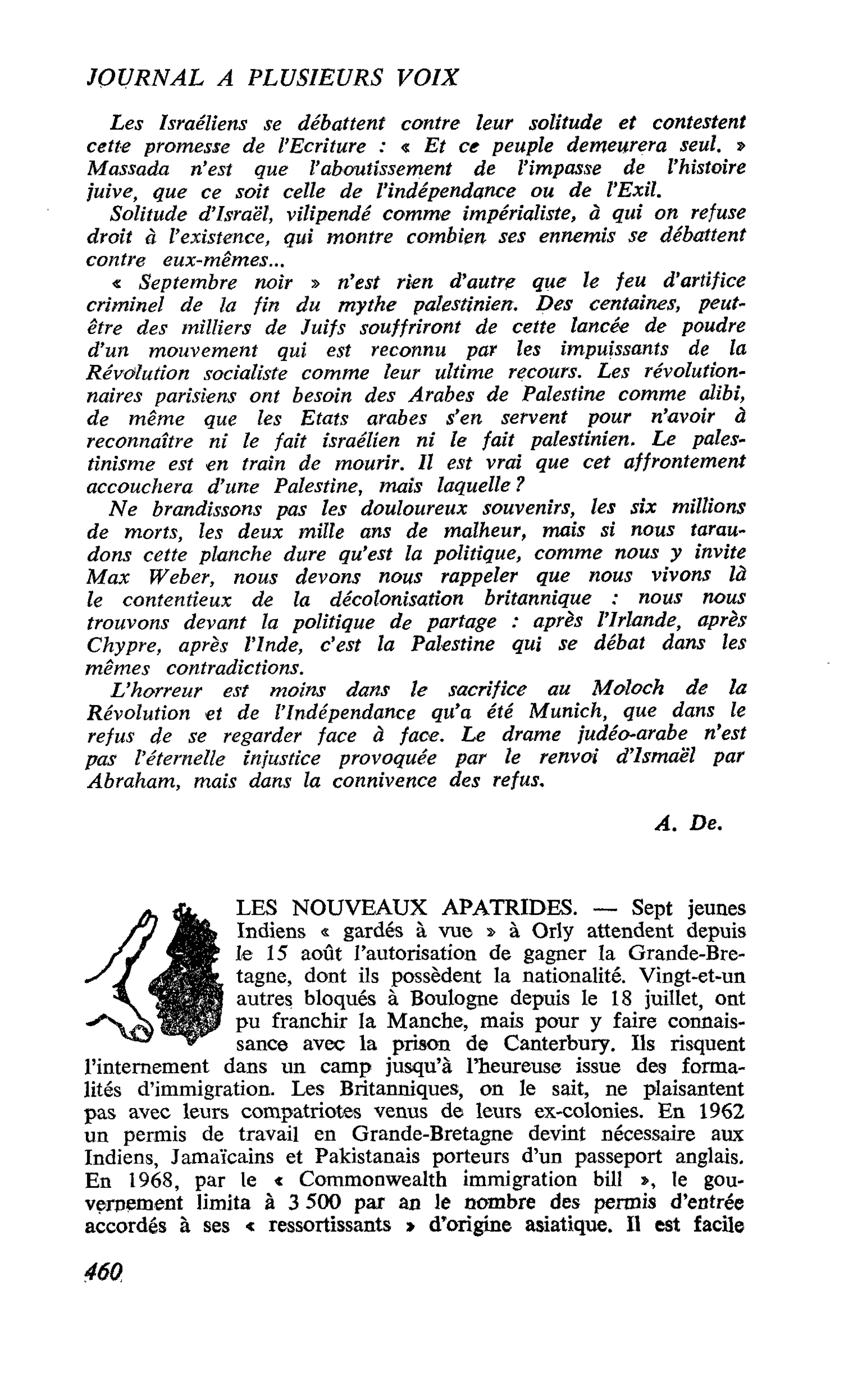 LES NOUVEAUX APATRIDES
