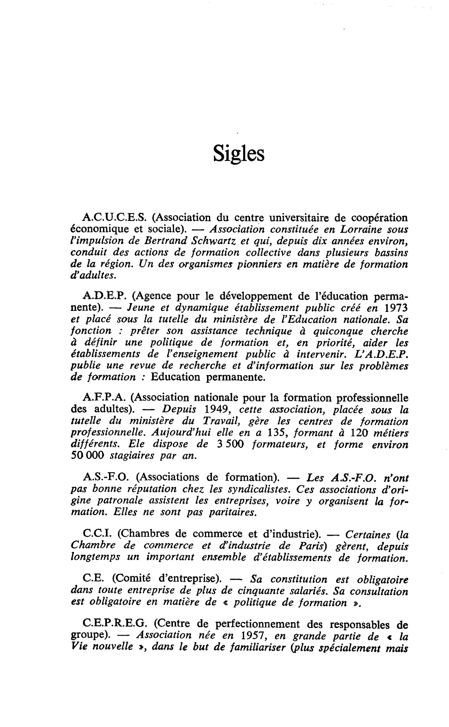 Sigles
