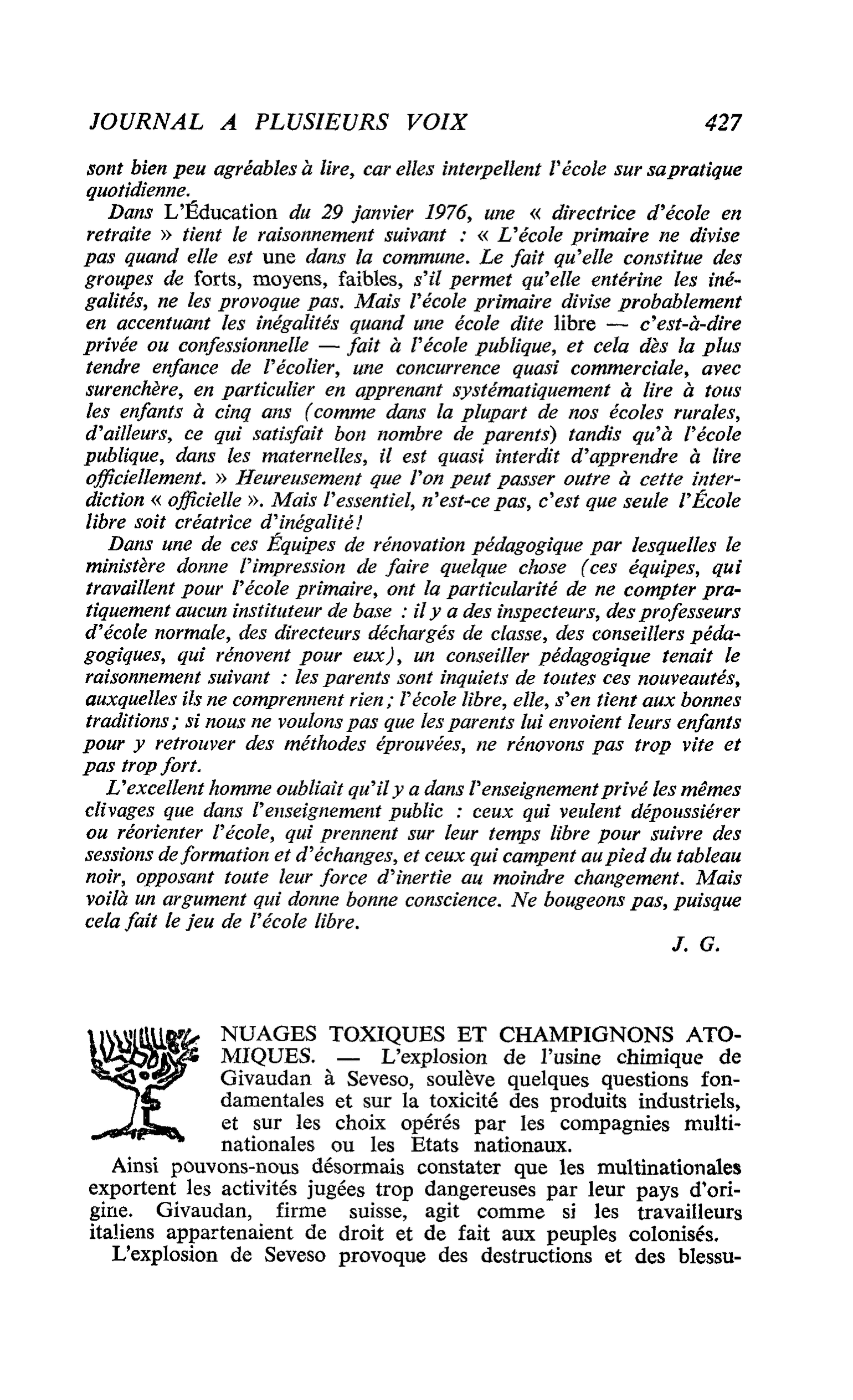 NUAGES TOXIQUES ET CHAMPIGNONS ATOMIQUES