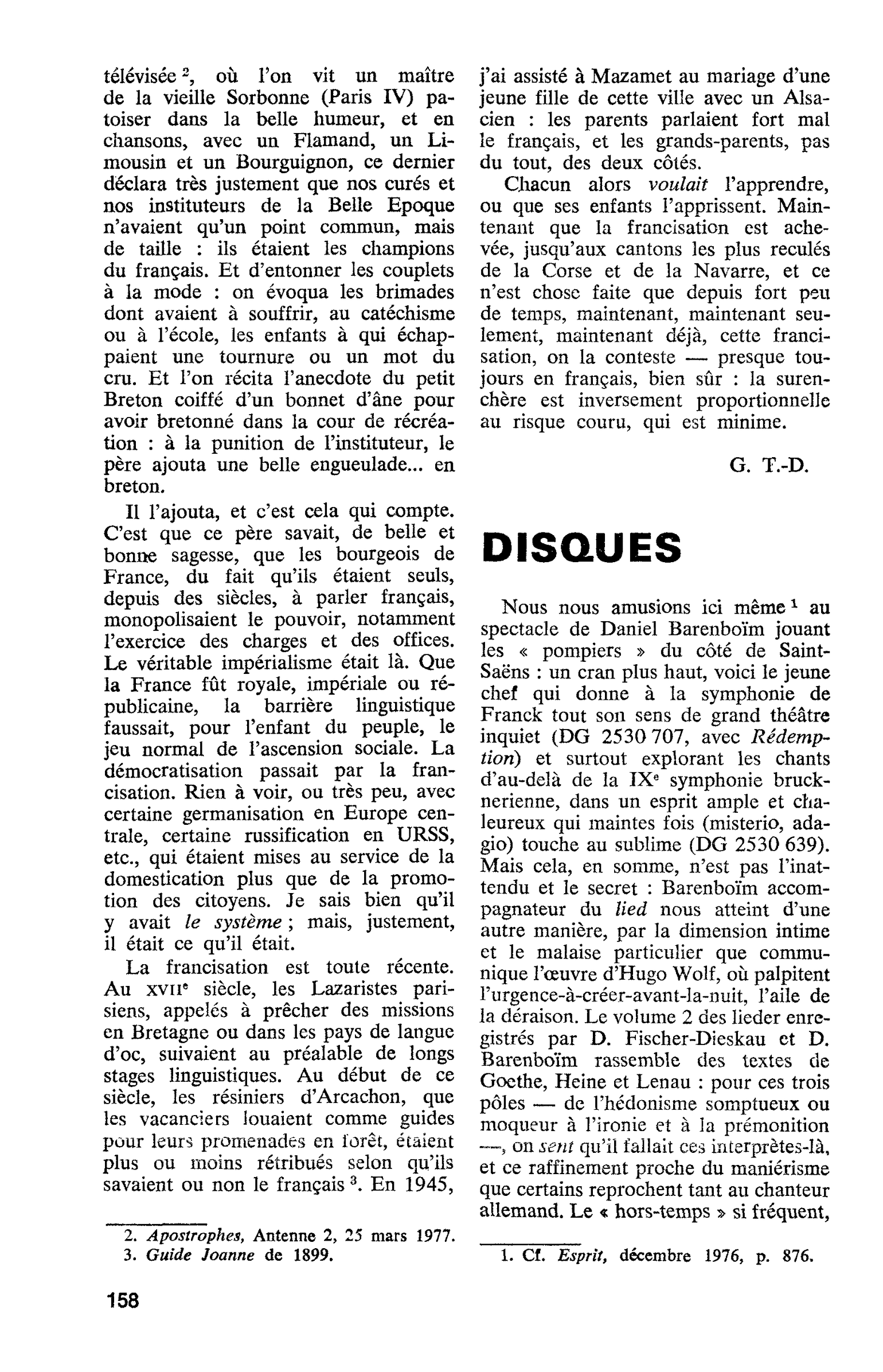 DISQUES