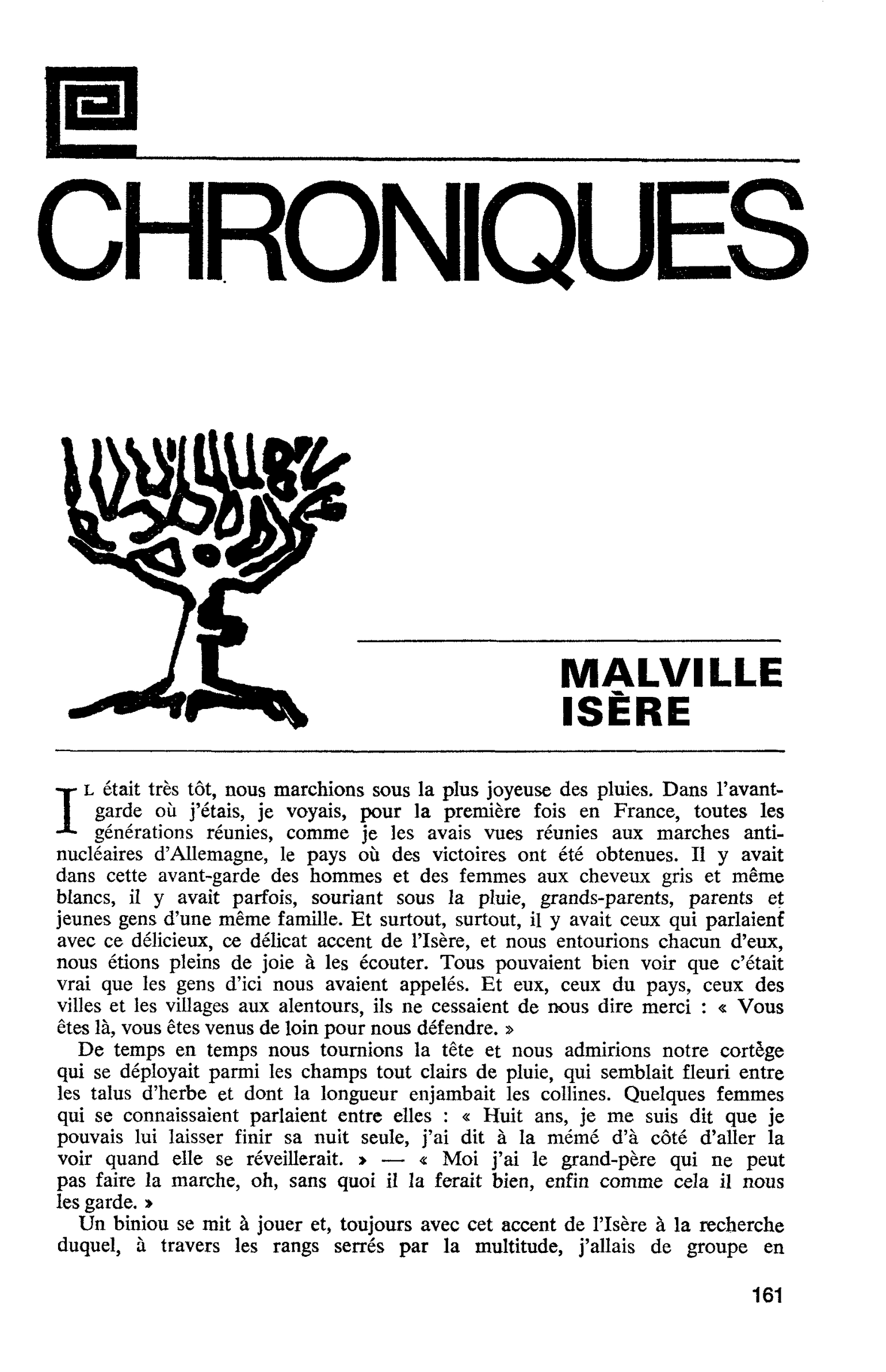 MALVILLE ISÈRE