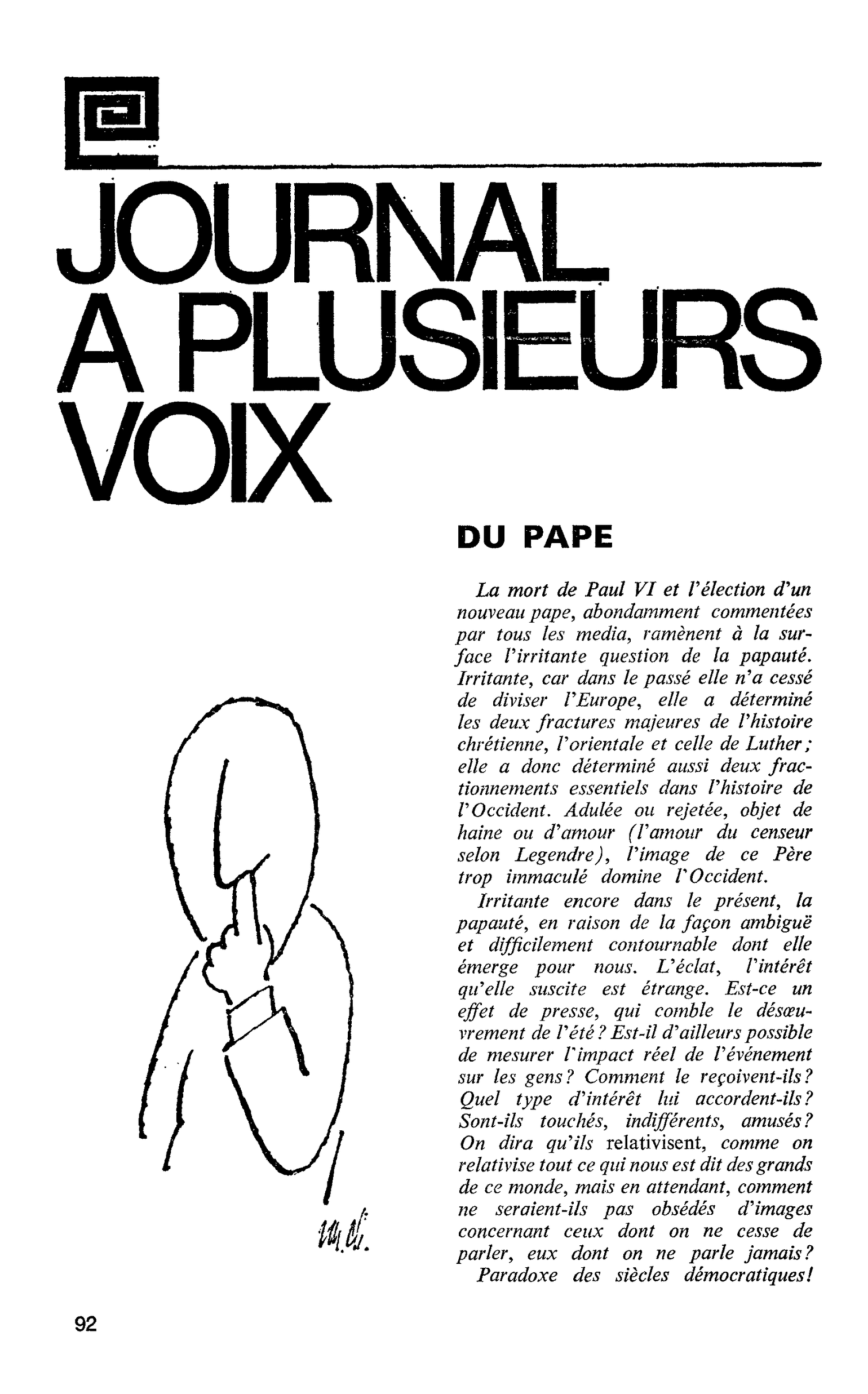 DU PAPE