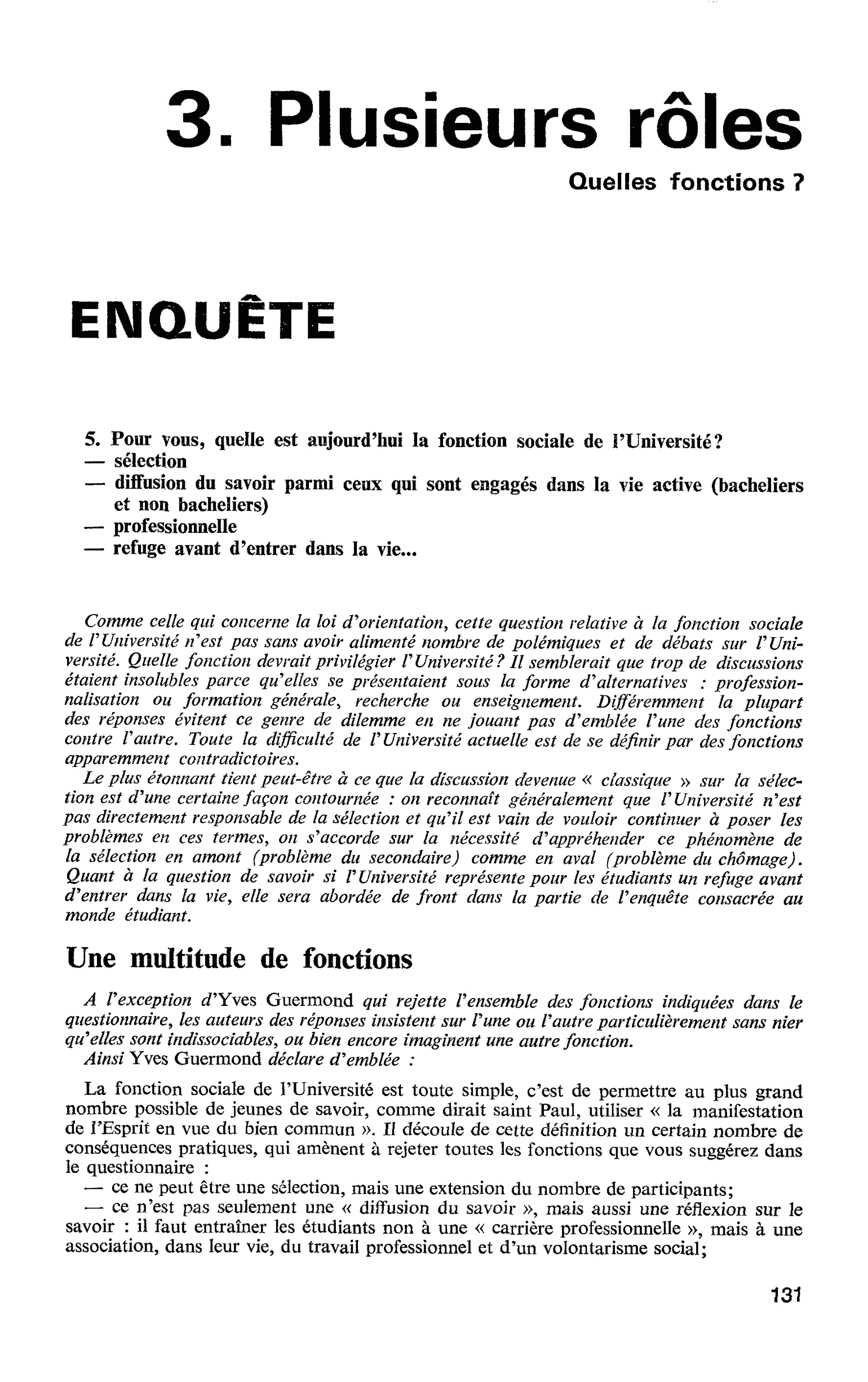 ENQUÊTE