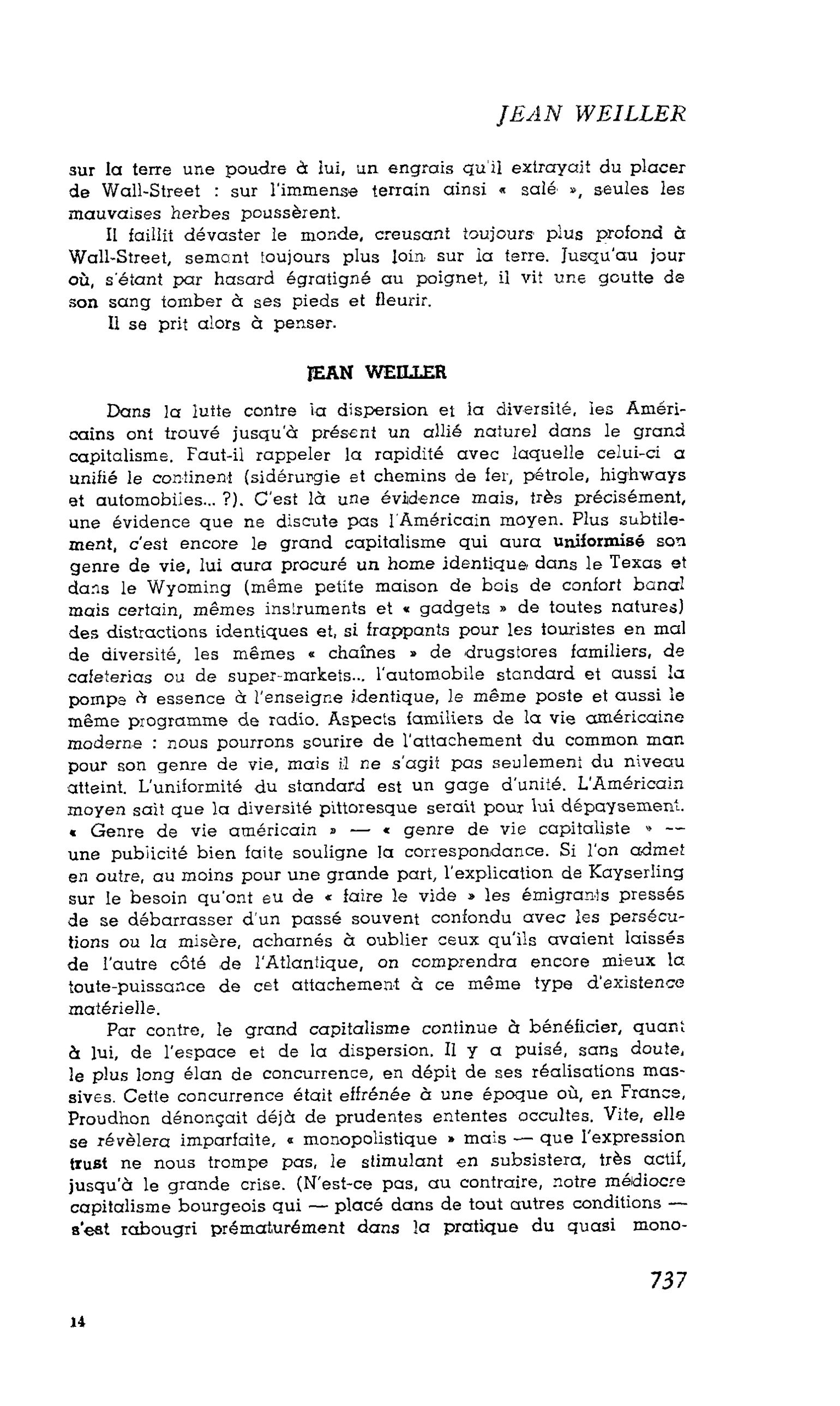 JEAN WEILLER