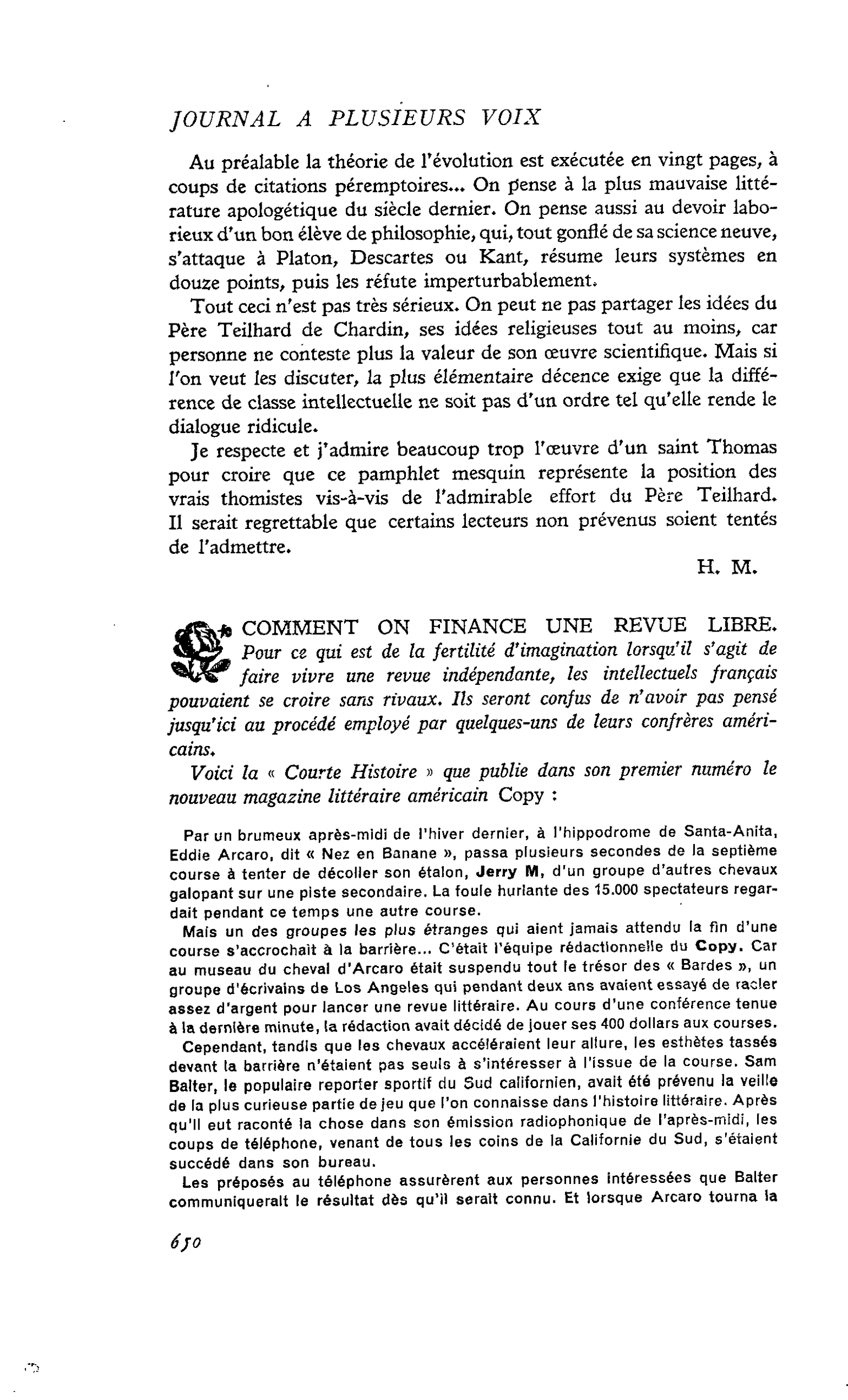 COMMENT ON FINANCE UNE REVUE LIBRE