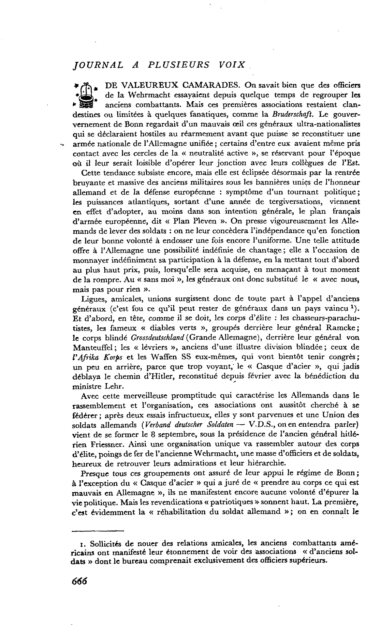 DE VALEUREUX CAMARADES