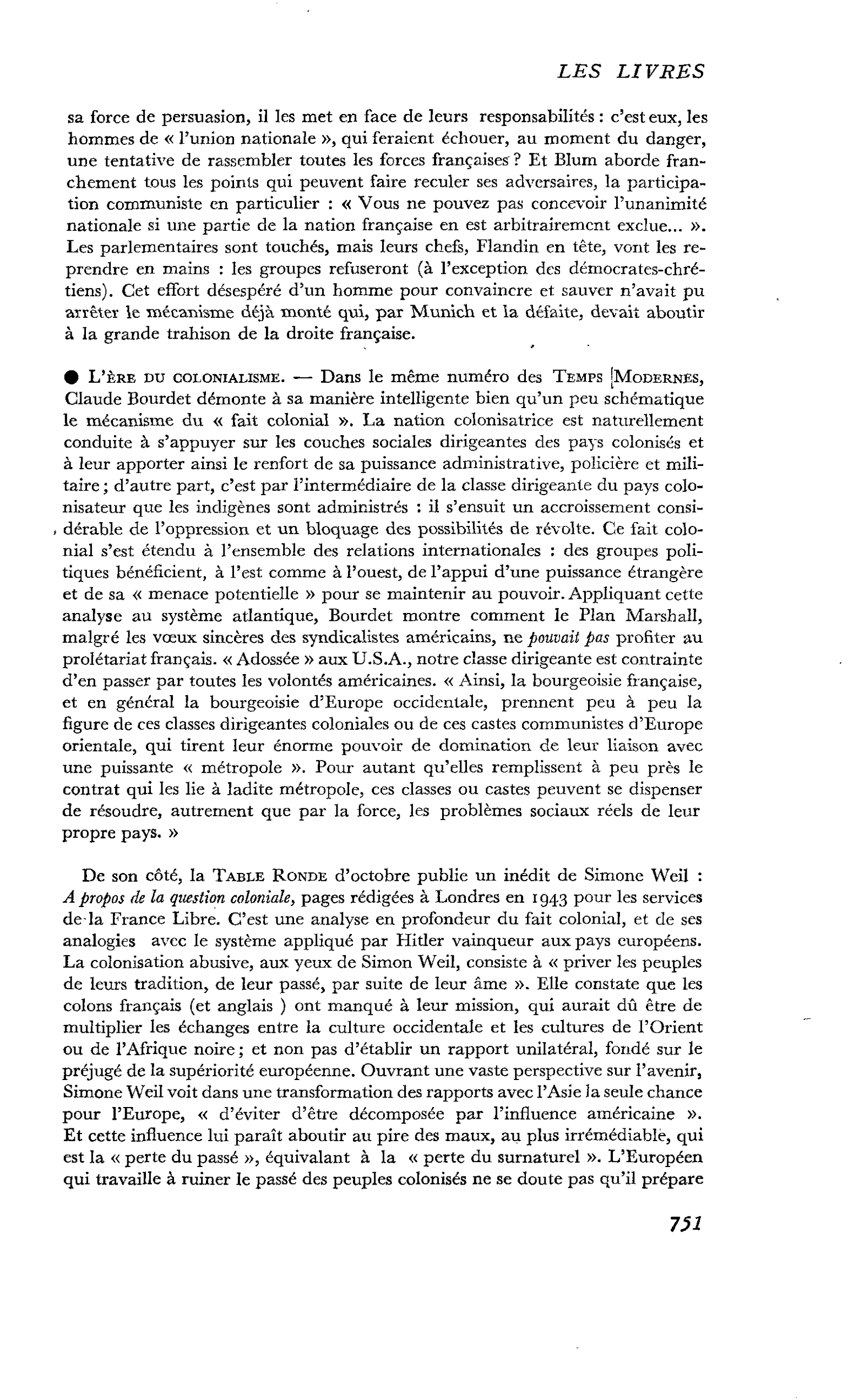 L’ÈRE DU COLONIALISME
