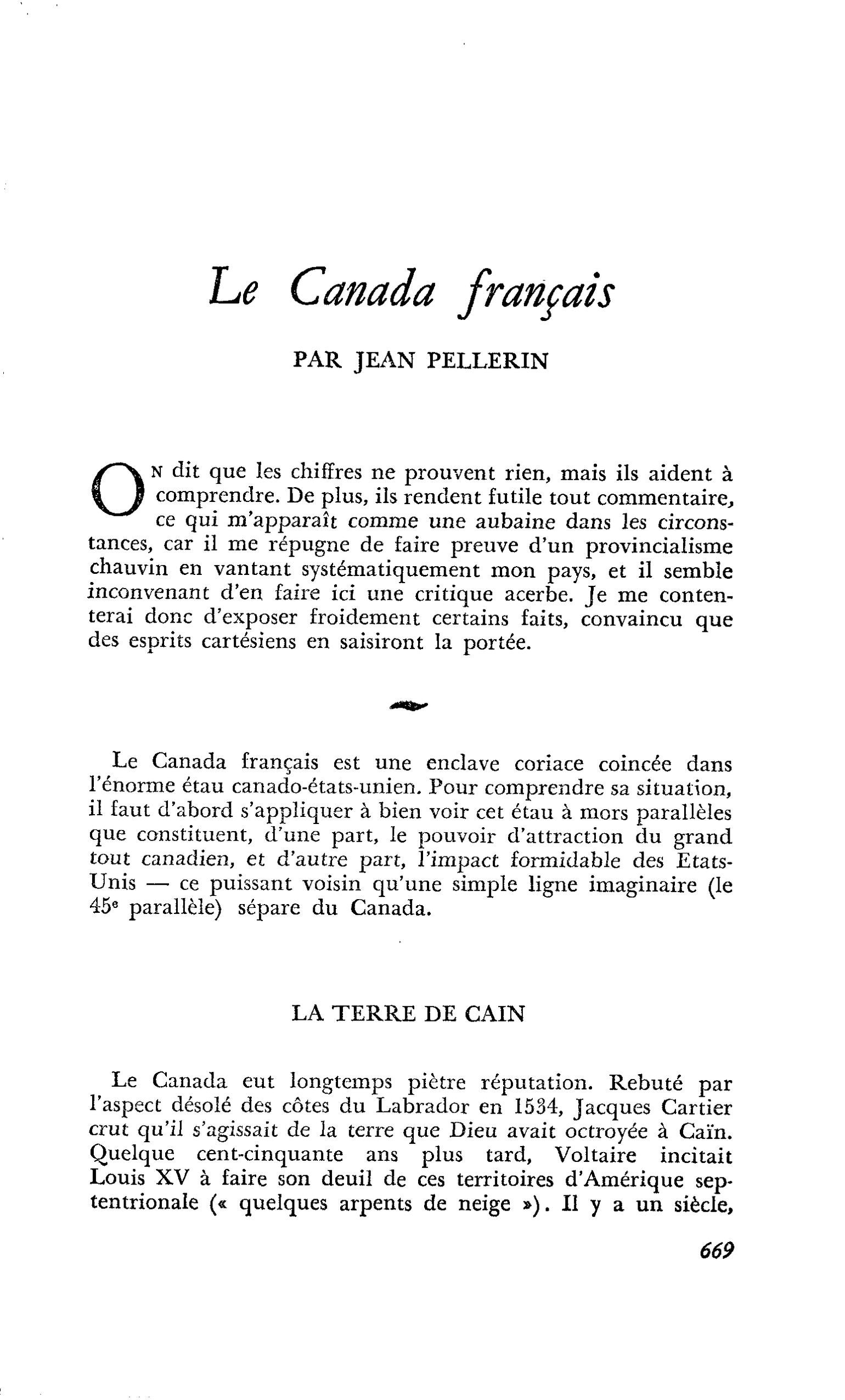 Le Canada français
