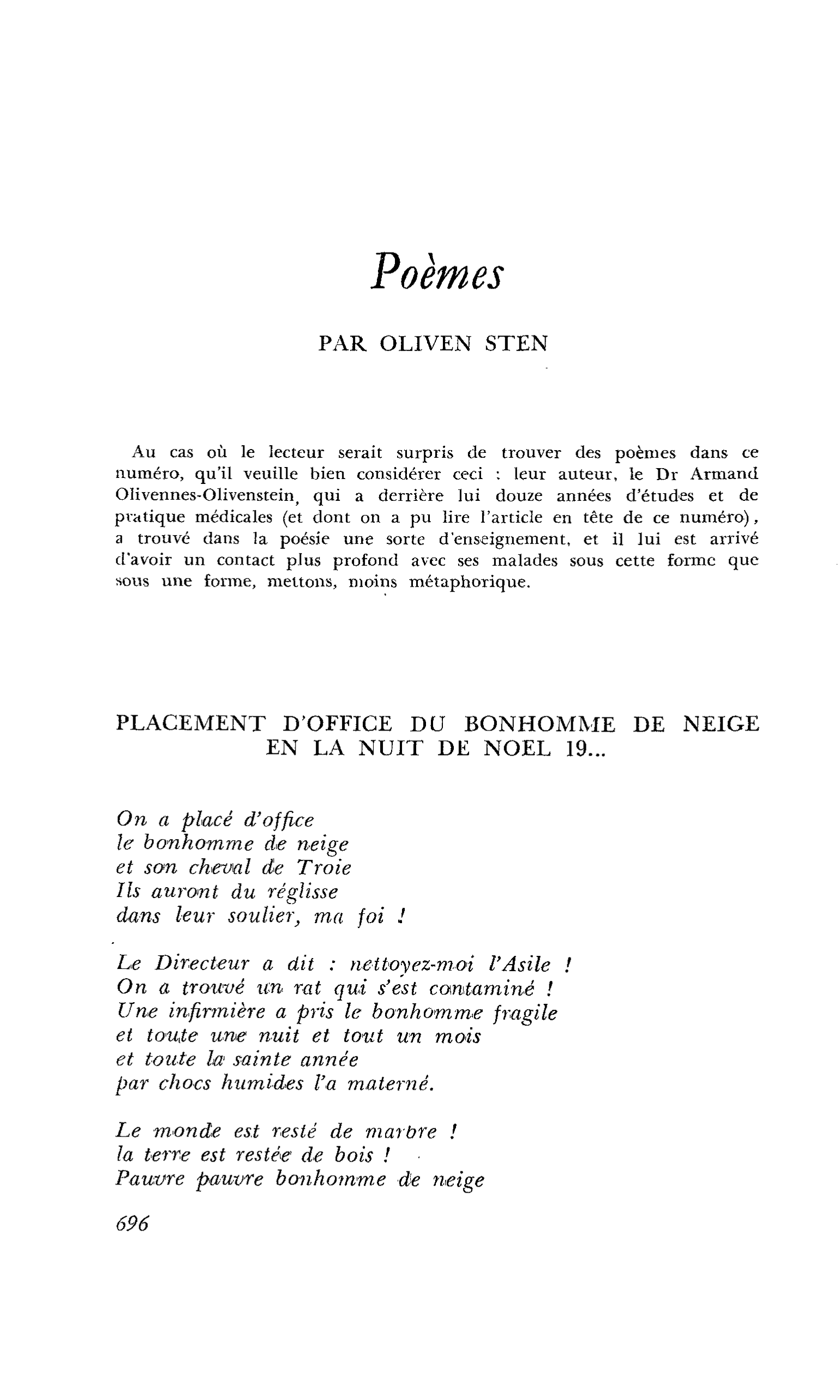 Poèmes