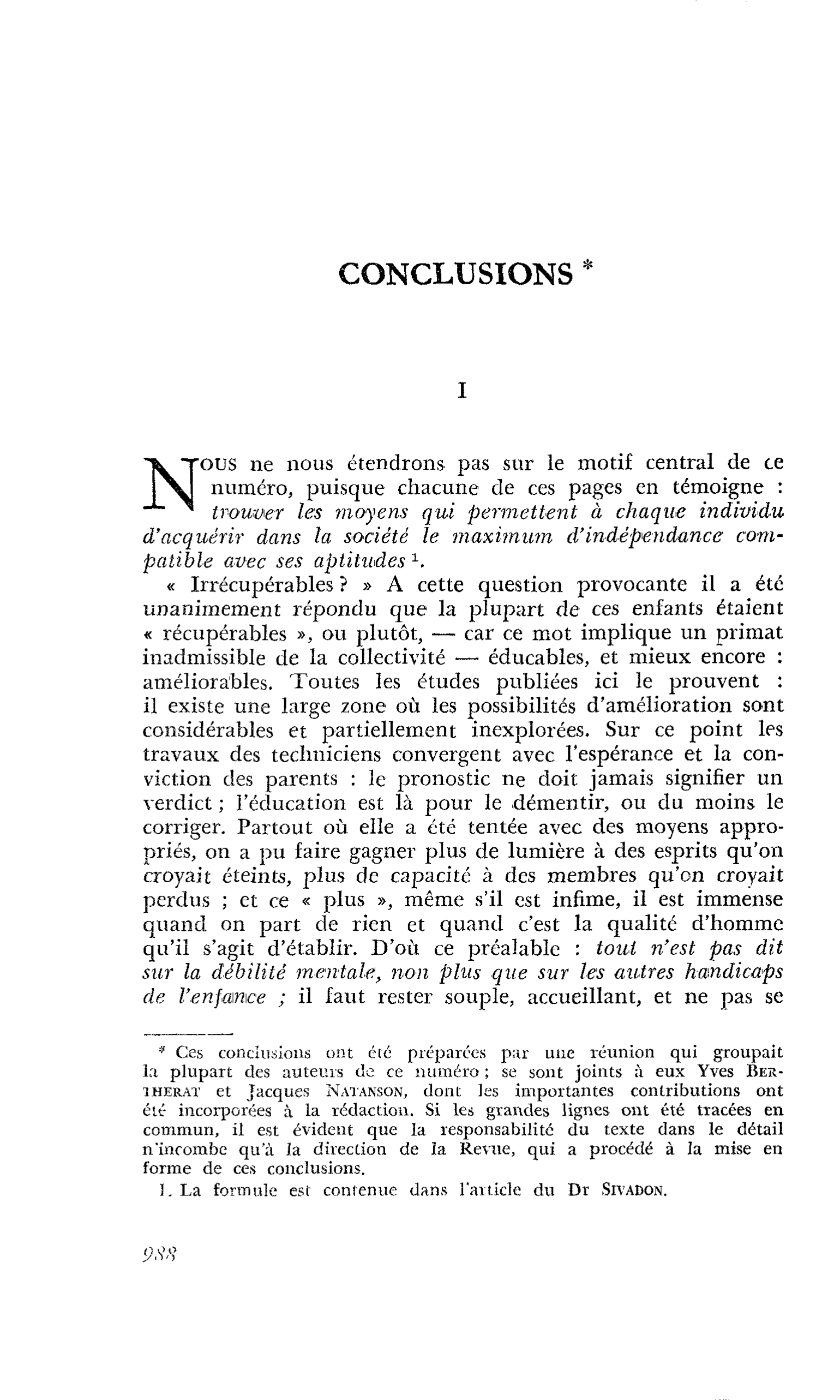 CONCLUSIONS