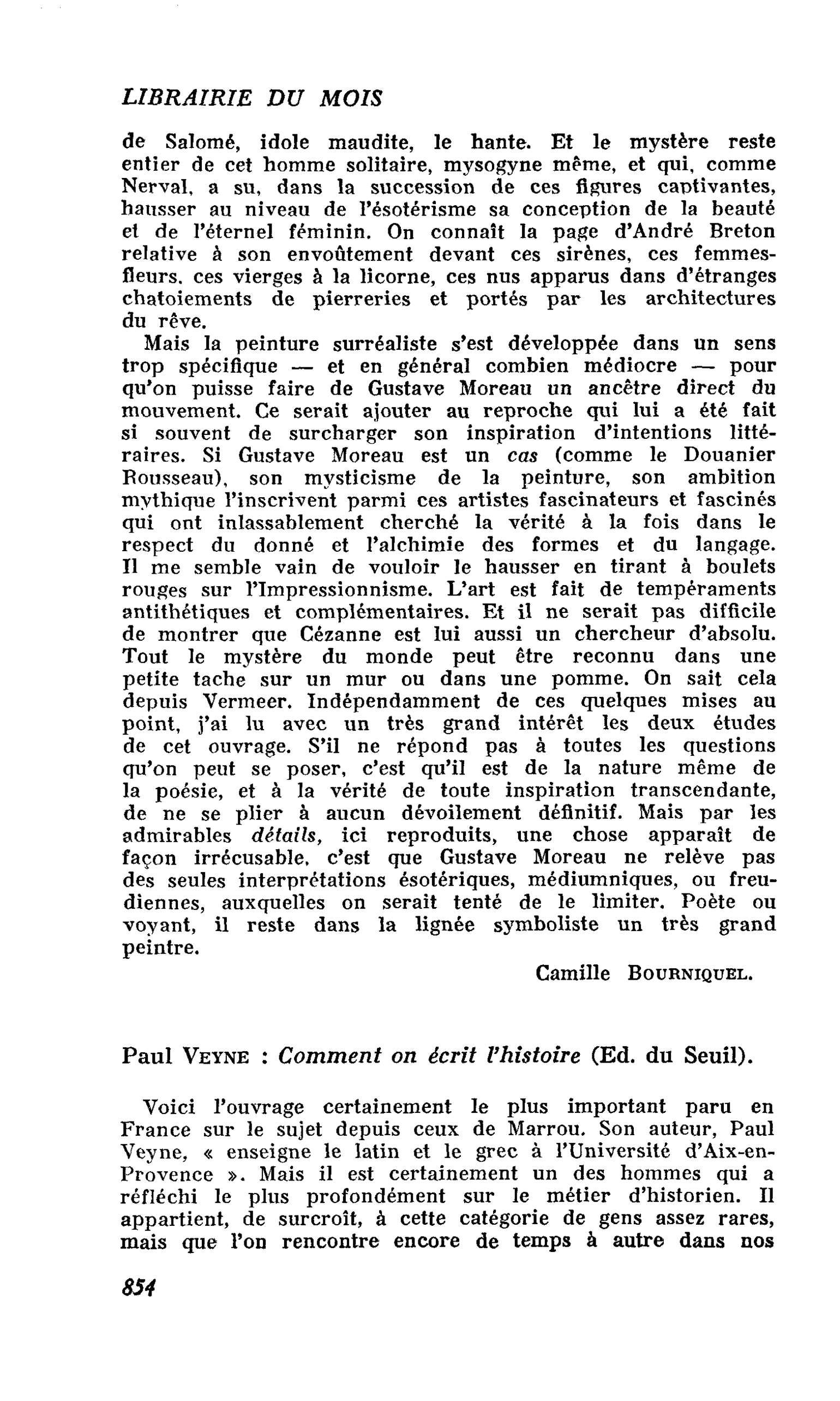 Comment on écrit l’histoire de Paul Veyne