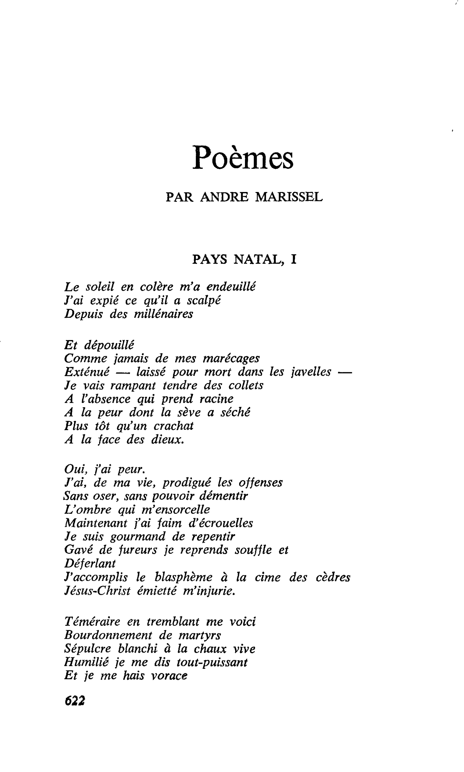 Poèmes