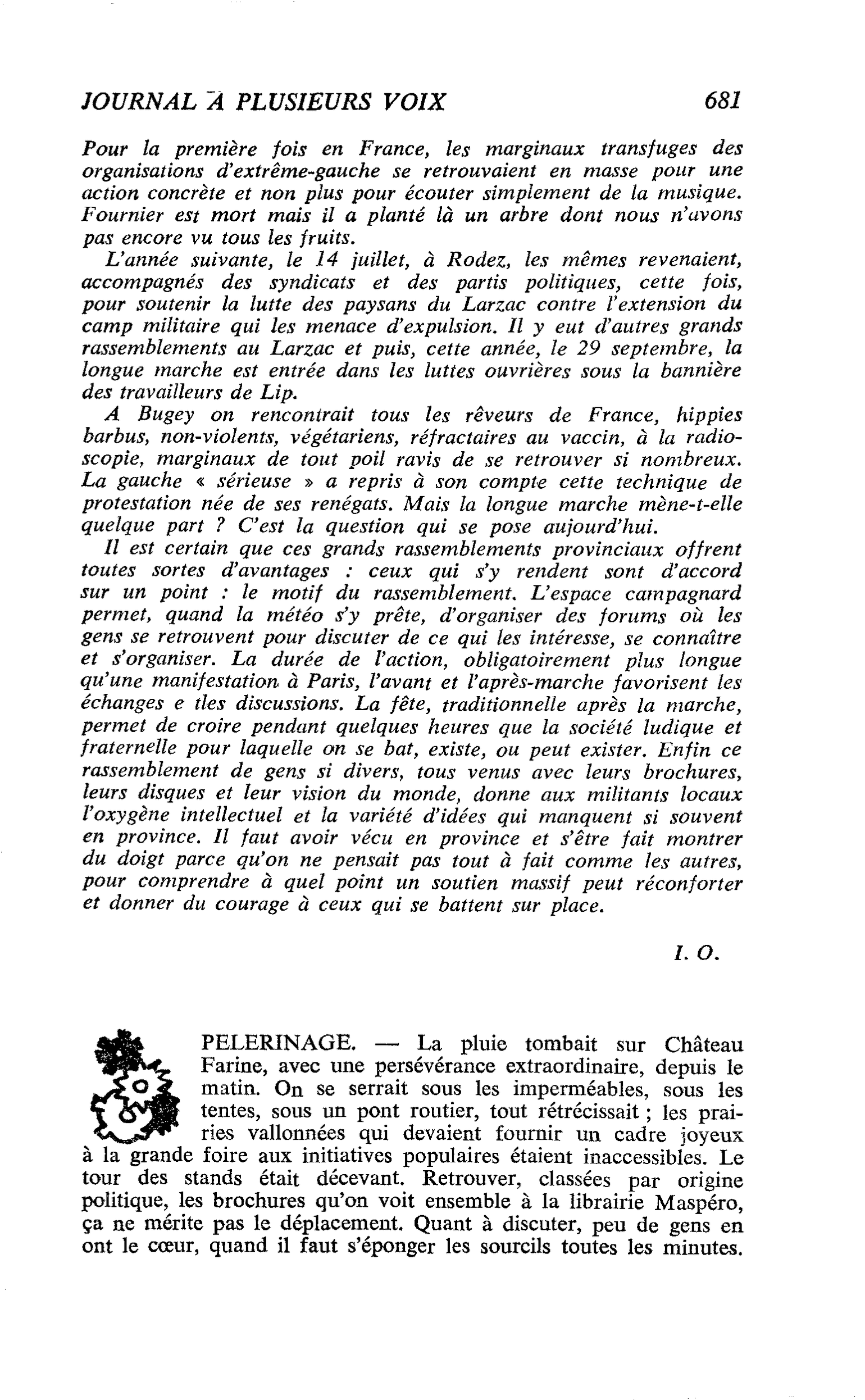 PELERINAGE