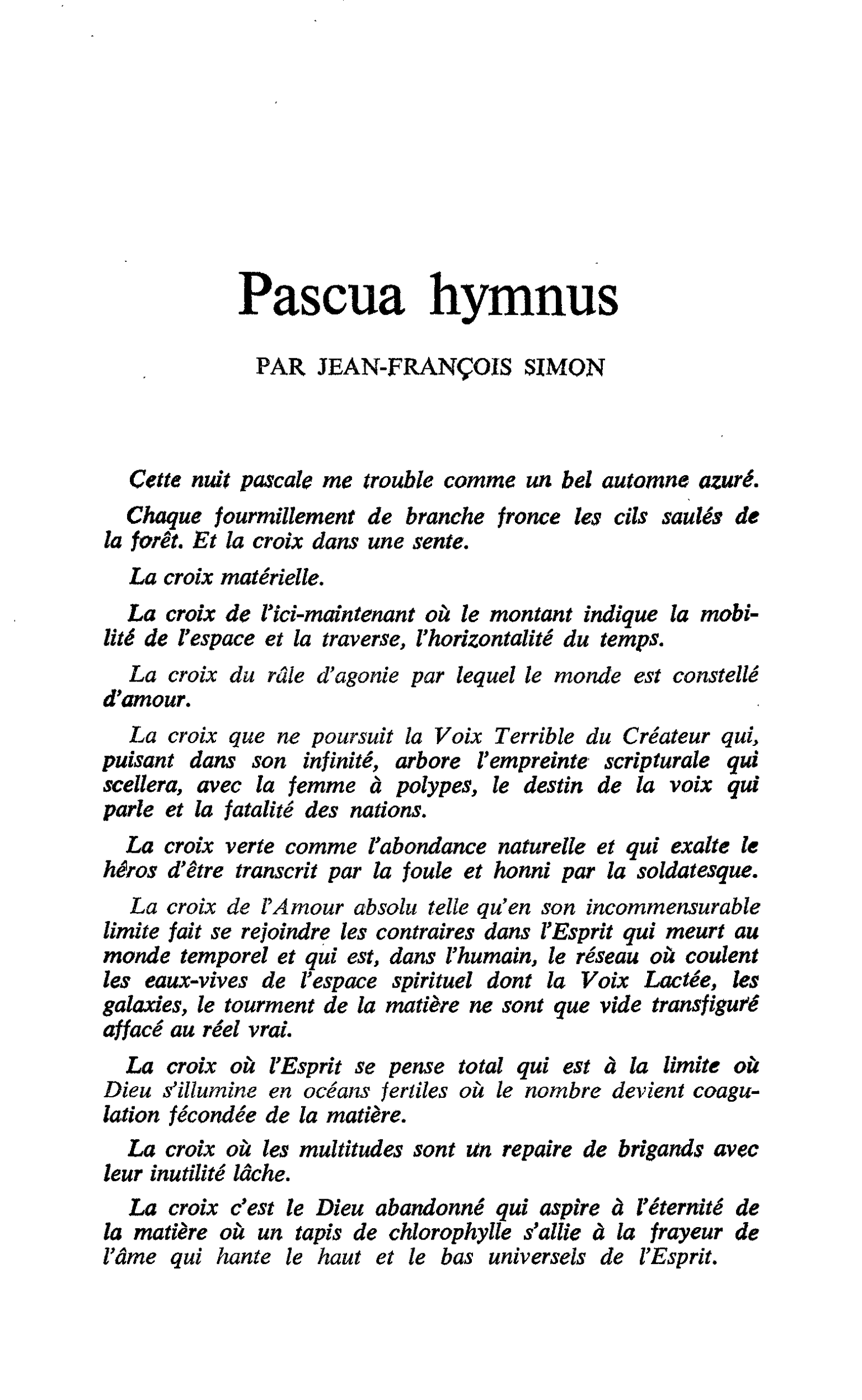 Pascua hymnus