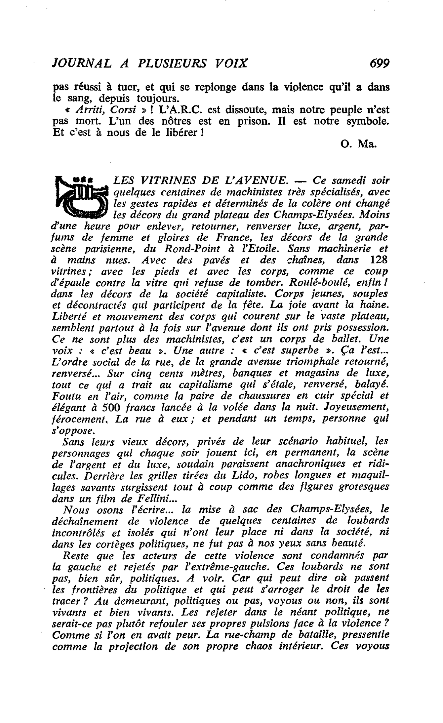 LES VITRINES DE L’AVENUE