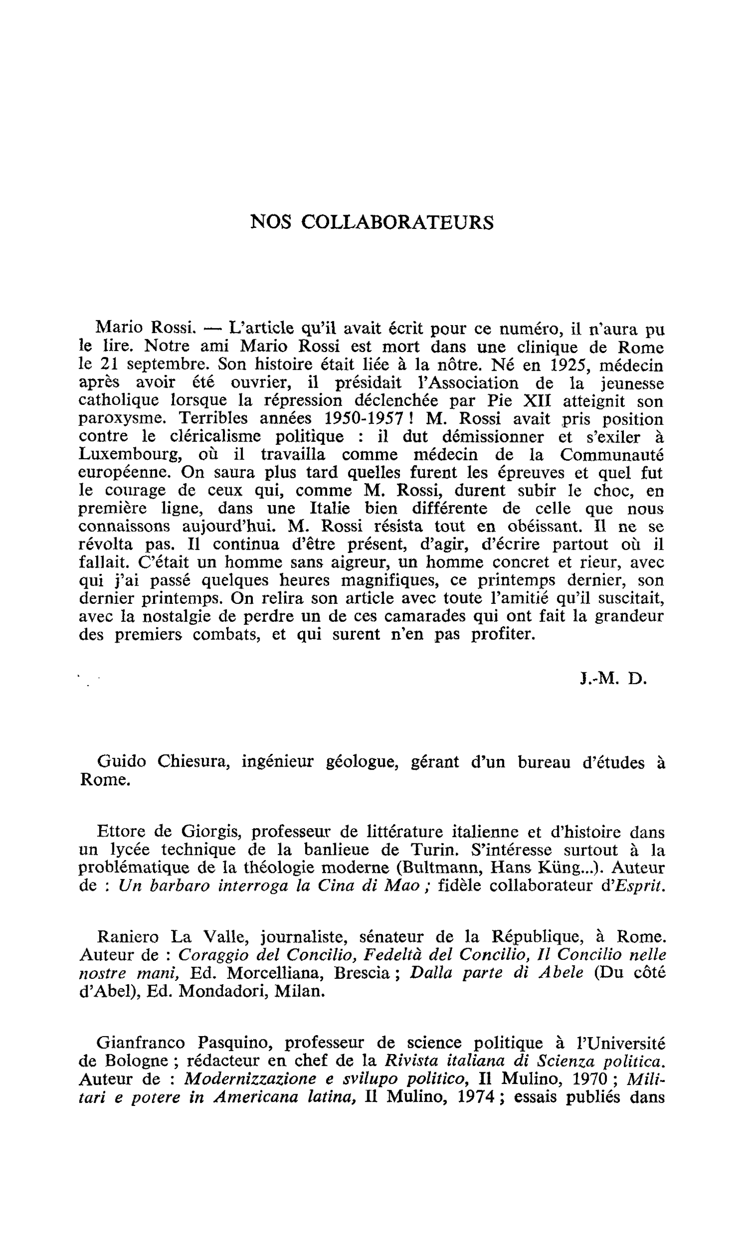 NOS COLLABORATEURS