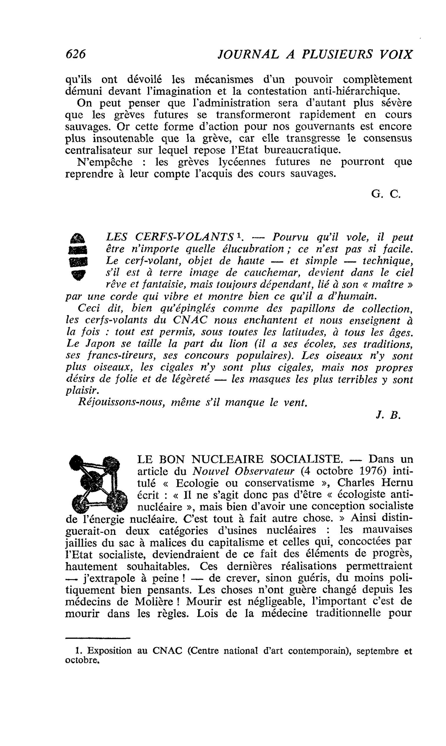 LE BON NUCLEAIRE SOCIALISTE