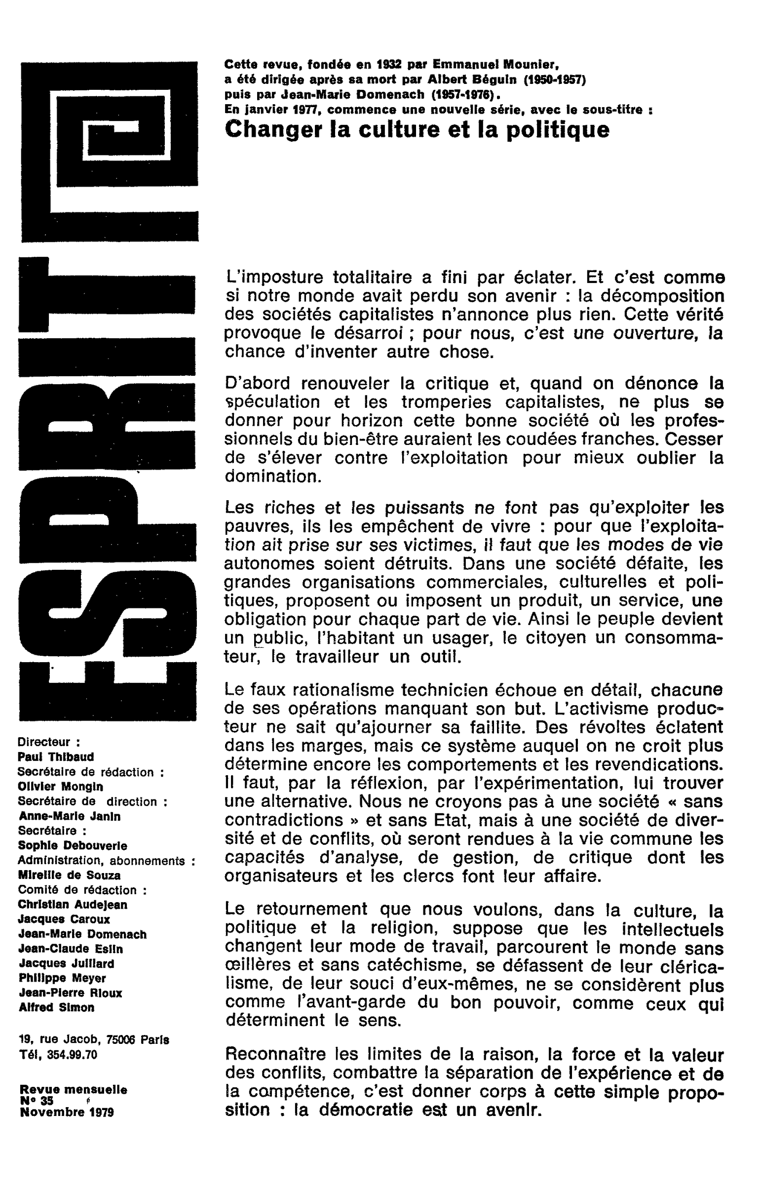 Editorial