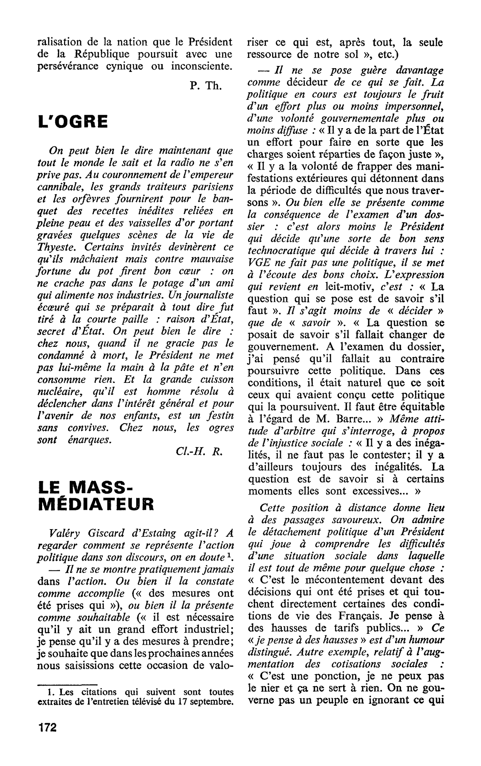 LE MASS- MÉDIATEUR